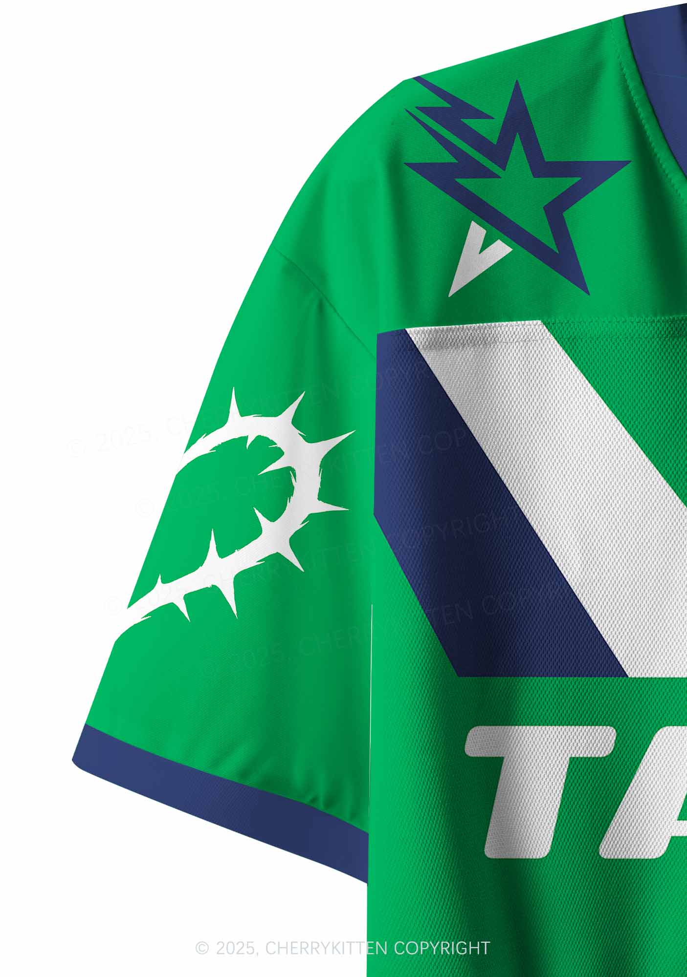 Custom Tattoos Are Stupid Y2K Crop Sport Jersey Shirts Cherrykitten - Image 6