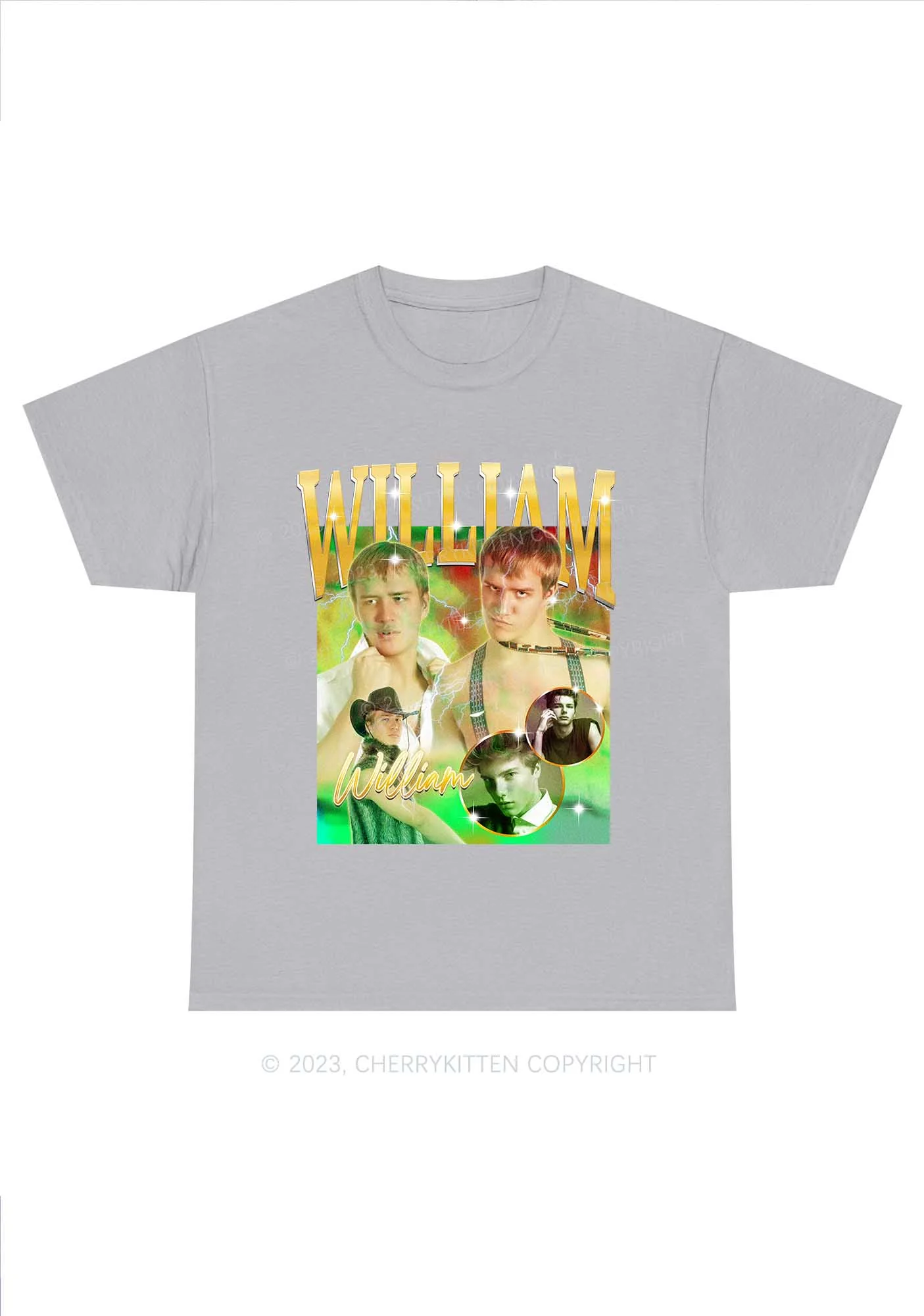 Custom Text&Photos Y2K Chunky Shirt Cherrykitten - Image 7