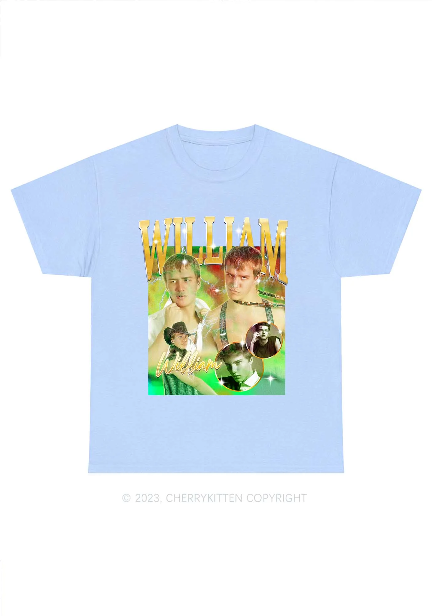 Custom Text&Photos Y2K Chunky Shirt Cherrykitten - Image 8