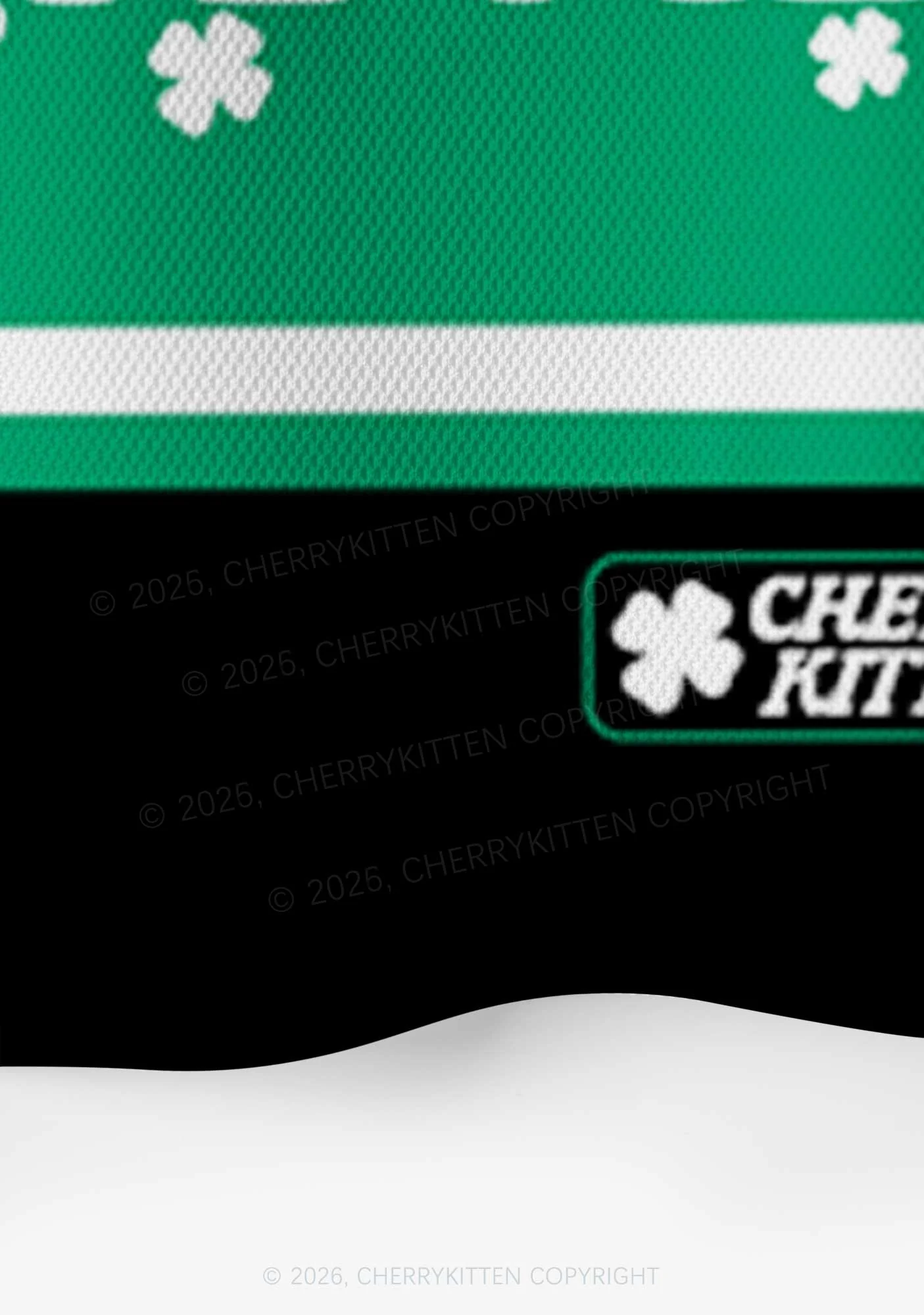 Custom The Irish Love Me St Patricks Y2K Crop Sport Jersey Shirts Cherrykitten - Image 6