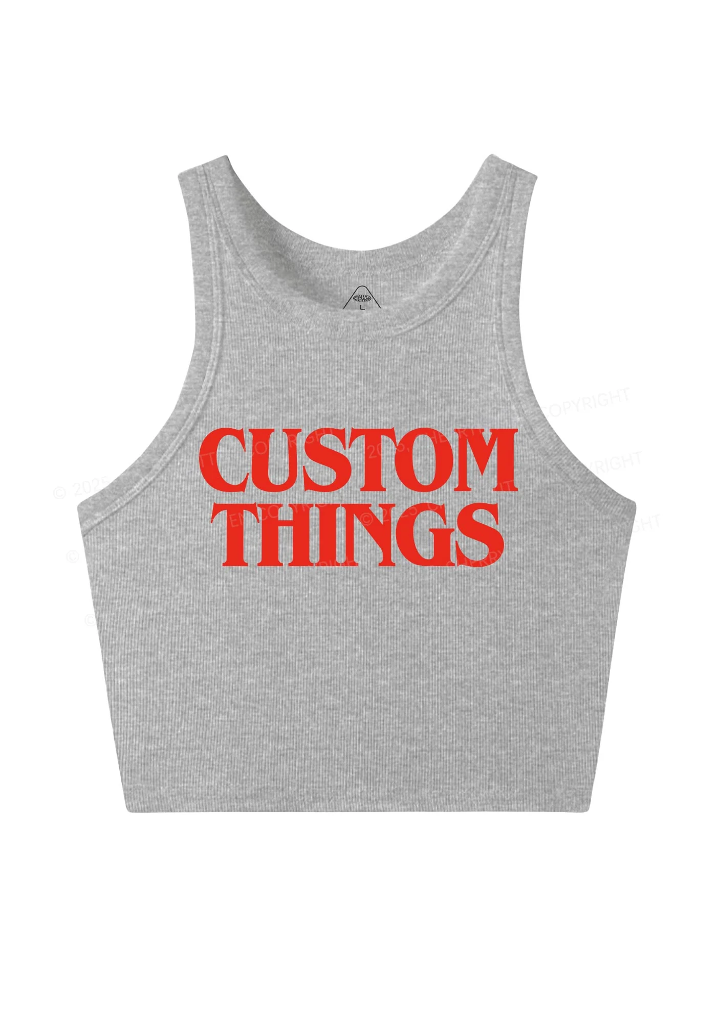 Custom Things Y2K Crop Tank Top Cherrykitten - Image 5