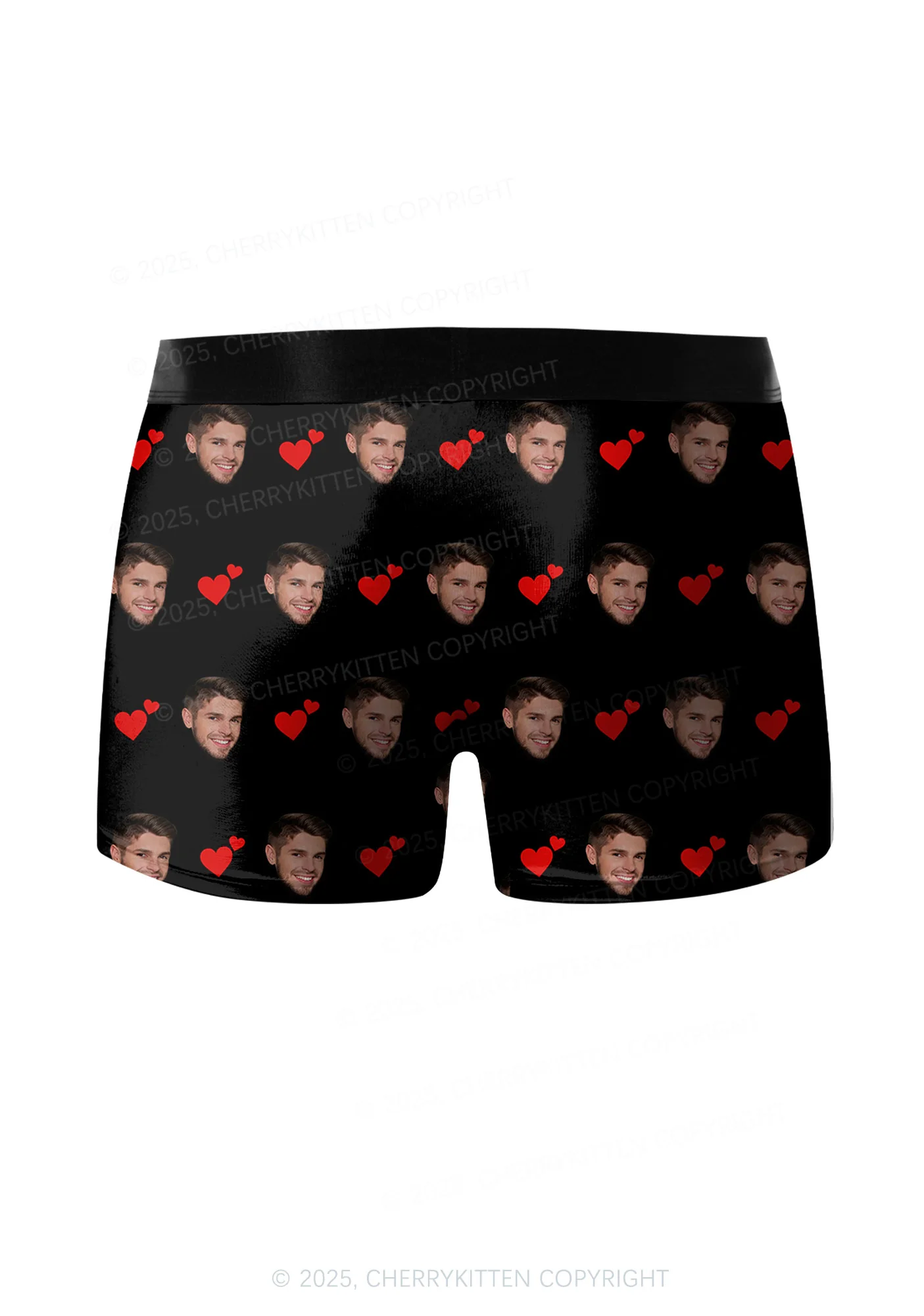 Custom This Axx Belongs Valentine's Day Y2K Print Couples Boxer Briefs Set Cherrykitten - Image 3