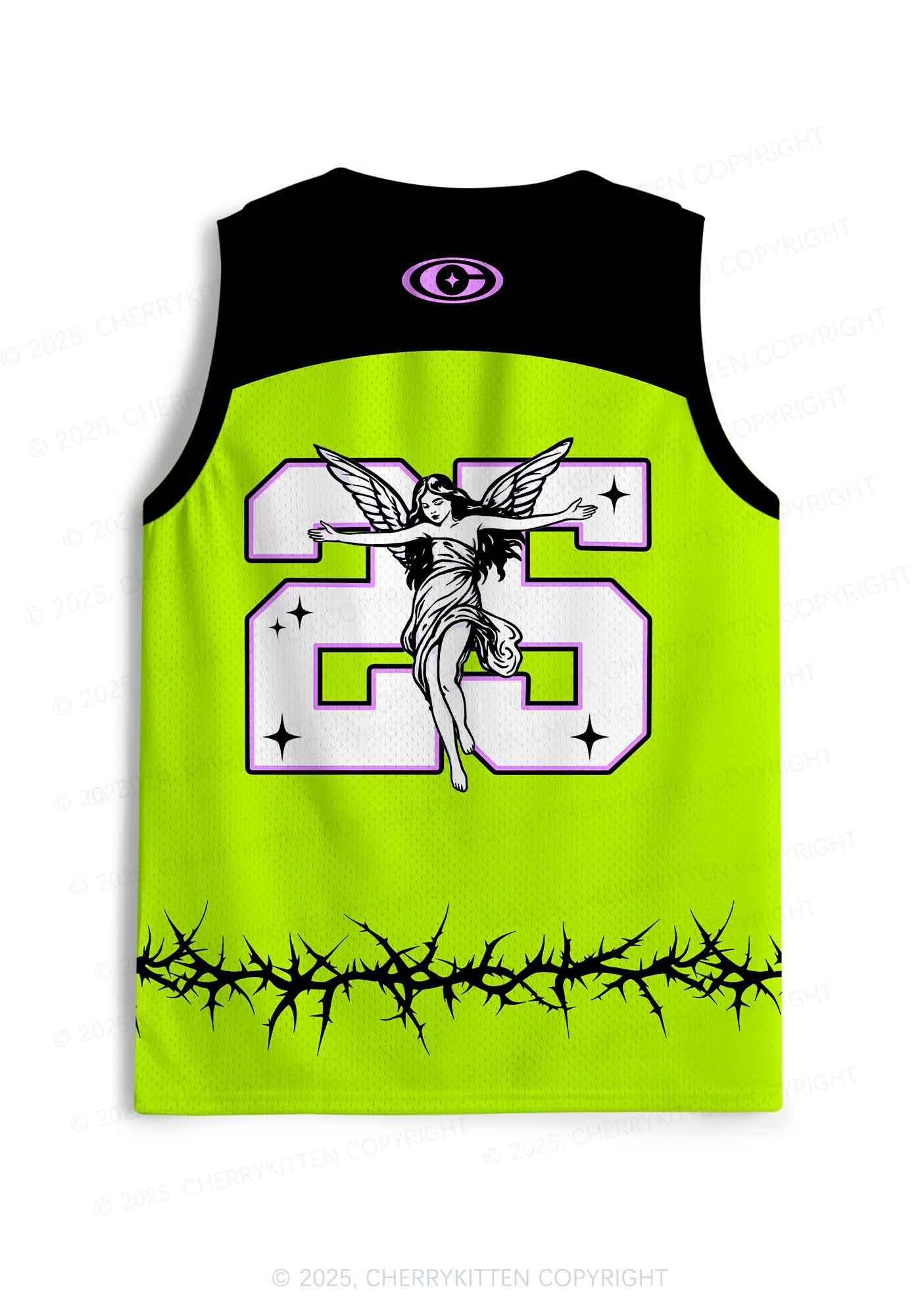 Custom Thorn Hell Love Y2K Sport Jersey Tank Cherrykitten - Image 2