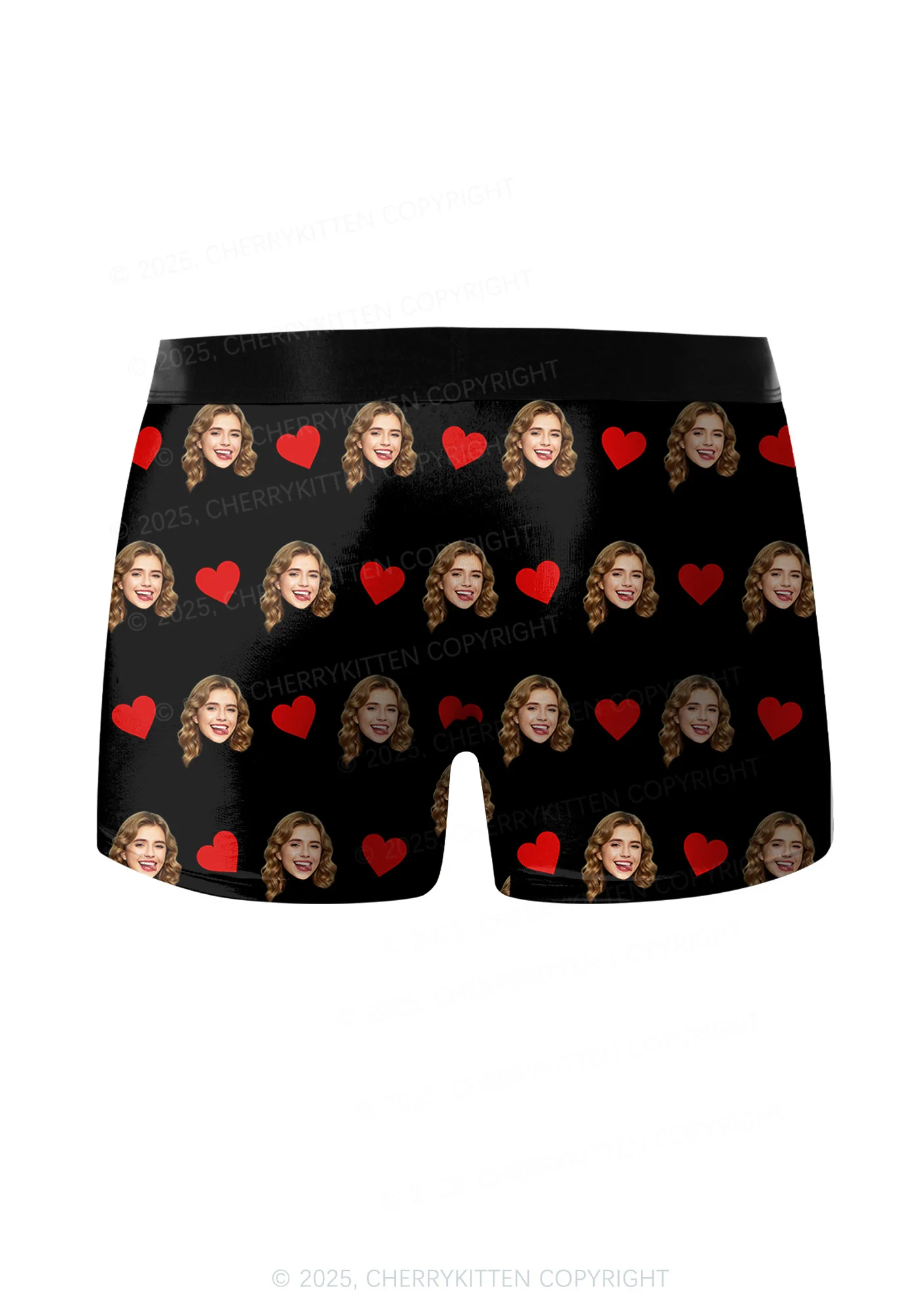 Custom To Do List Valentine's Day Y2K Print Couples Boxer Thong Set Cherrykitten - Image 5