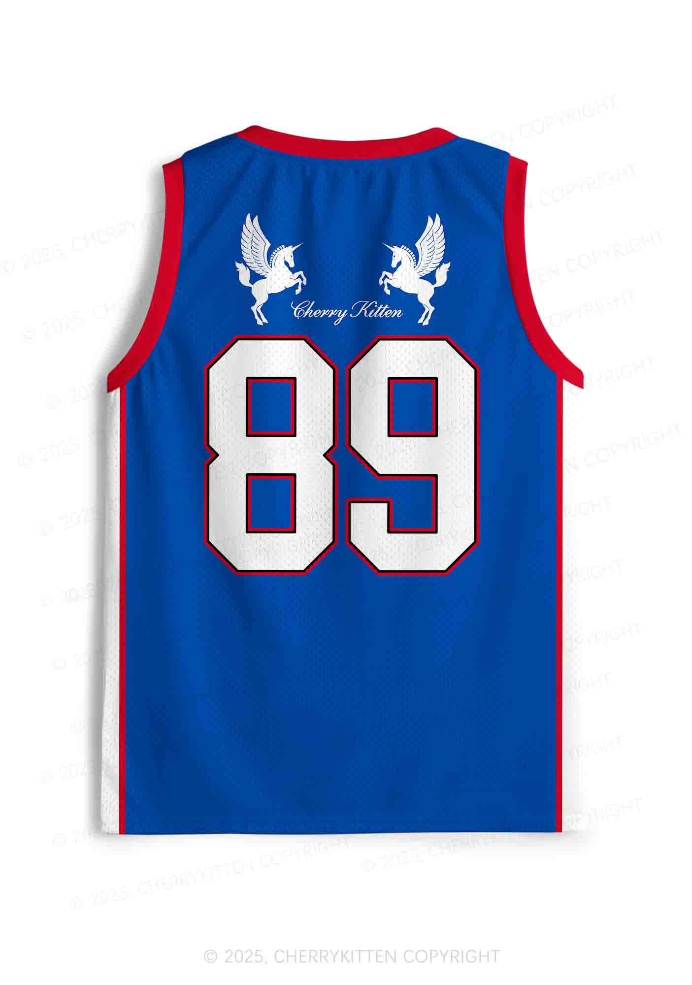 Custom Unicorn Alpha Male Y2K Sport Jersey Tank Cherrykitten - Image 2