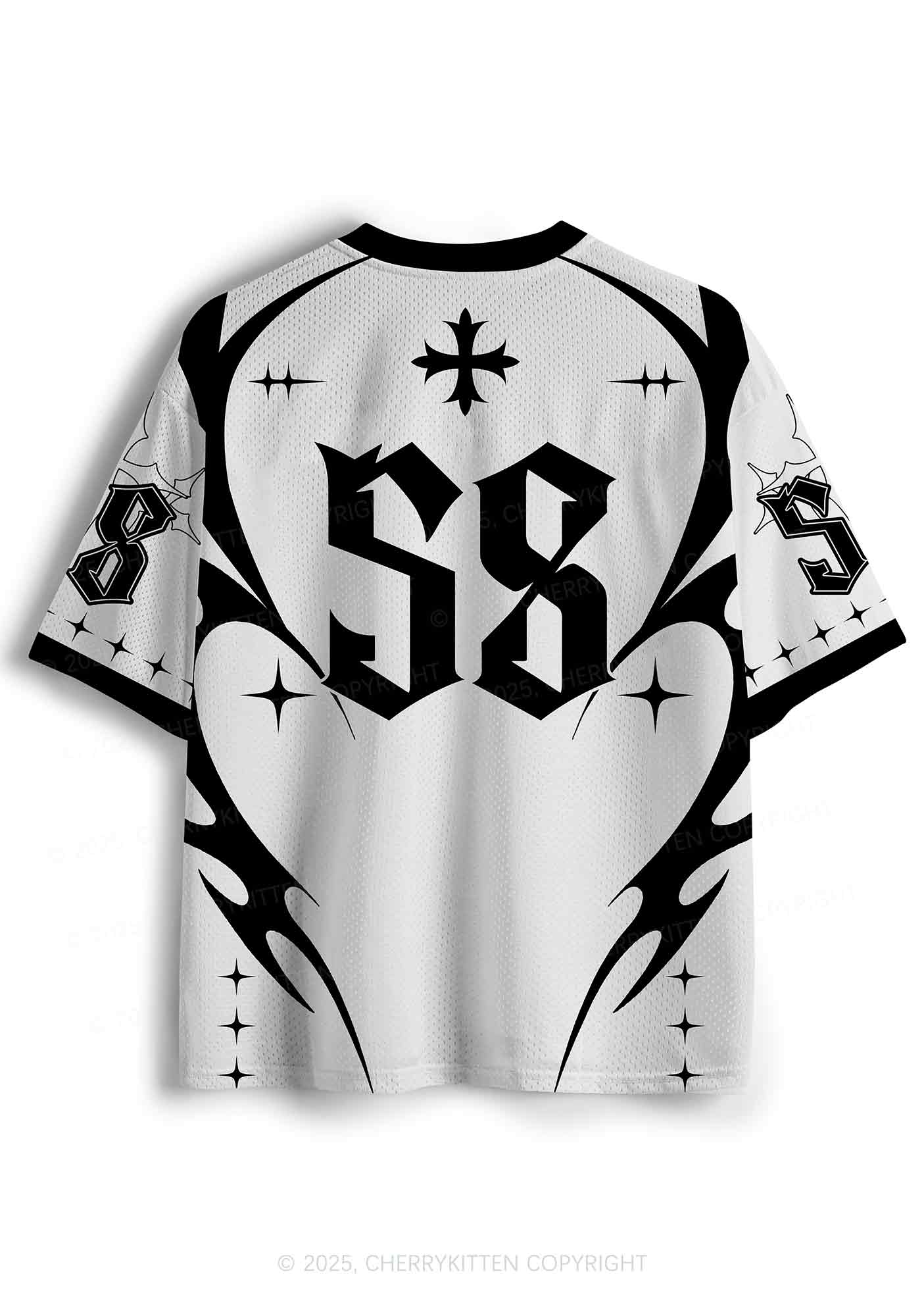 Custom White Cxxt Y2K Sport Jersey Shirts Cherrykitten - Image 2