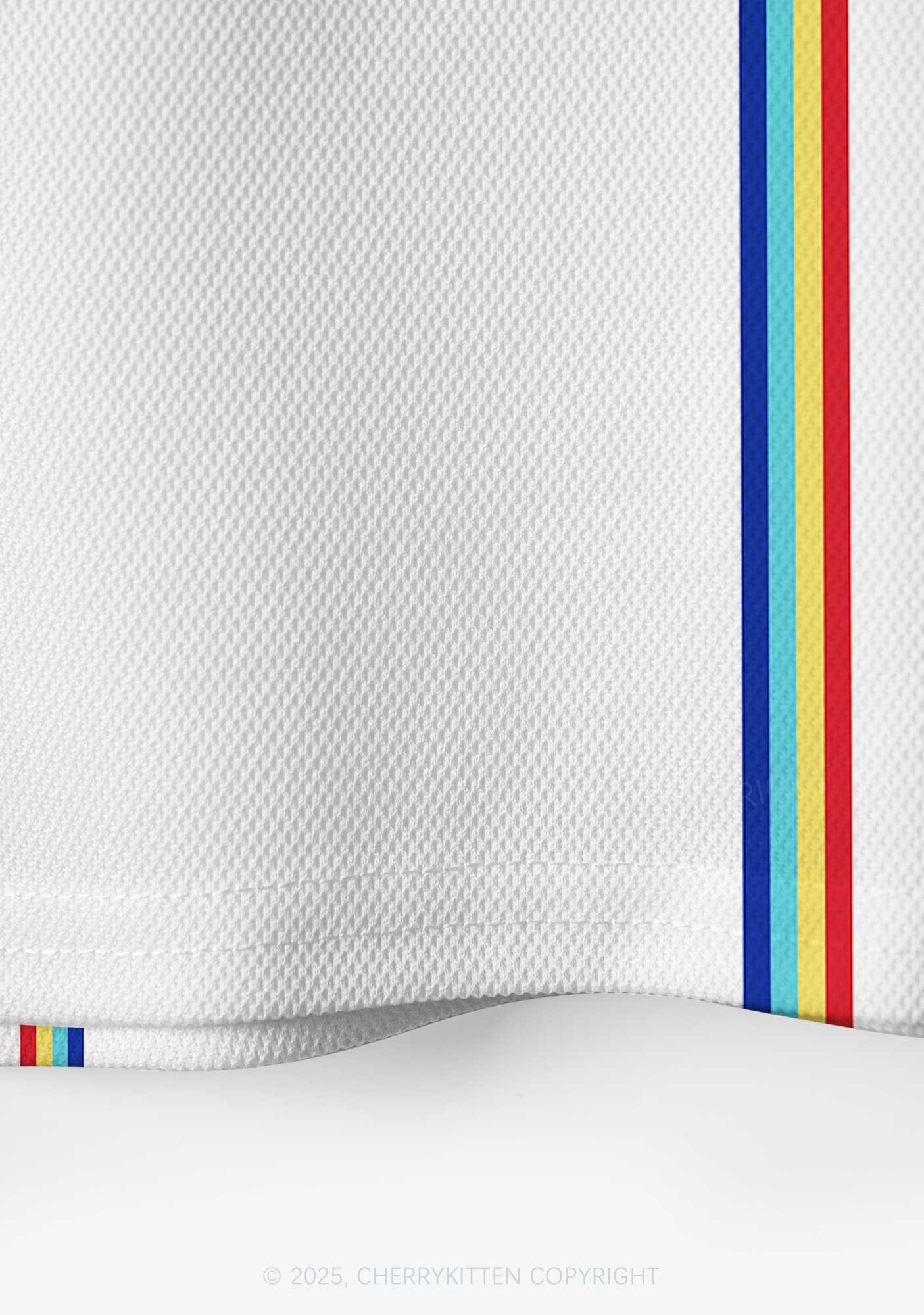 Custom White Hubby Valentine's Day Y2K Crop Sport Jersey Shirts Cherrykitten - Image 6