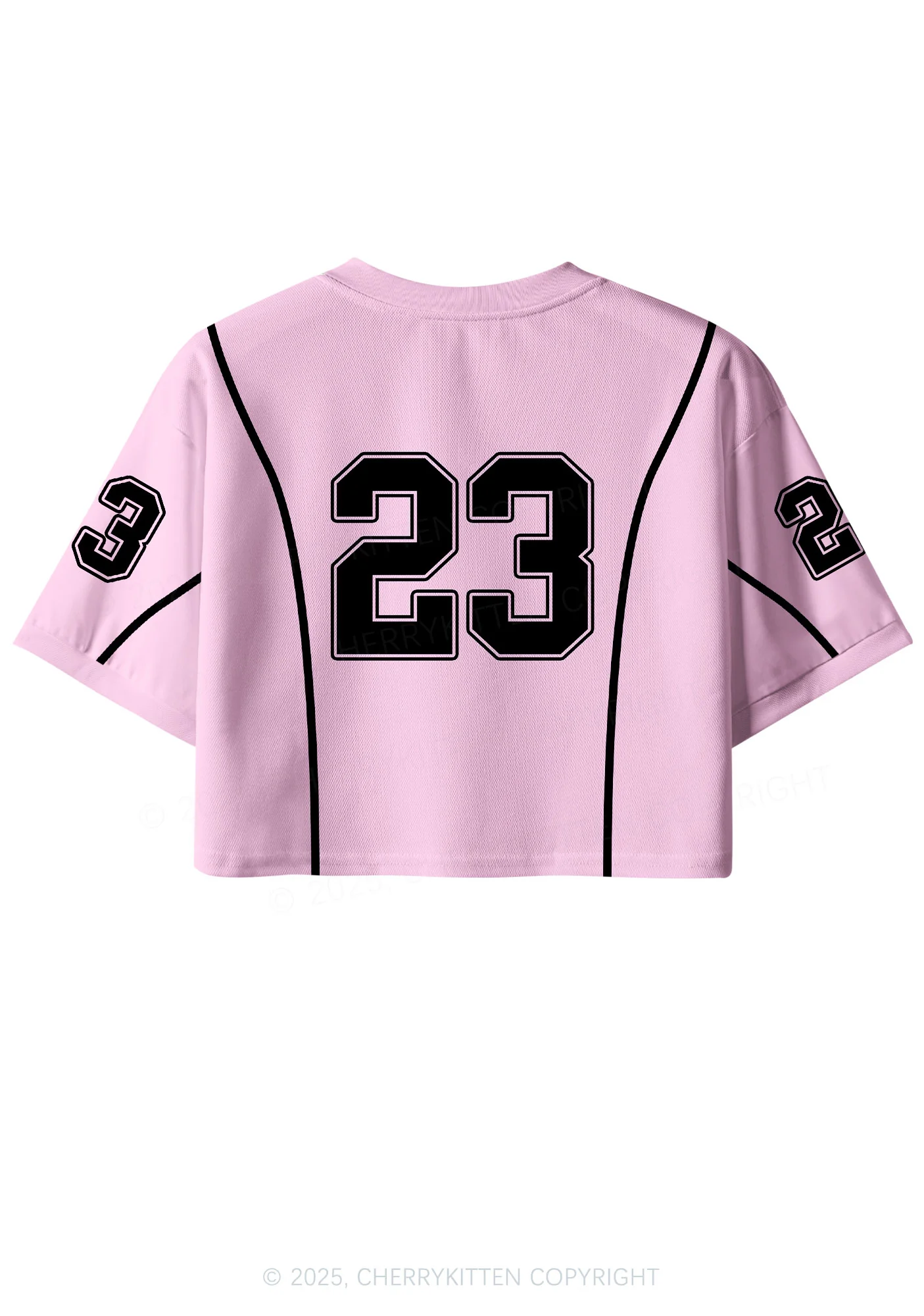 Custom White Lesbian Princess Pride Y2K Crop Sport Jersey Shirts Cherrykitten - Image 2
