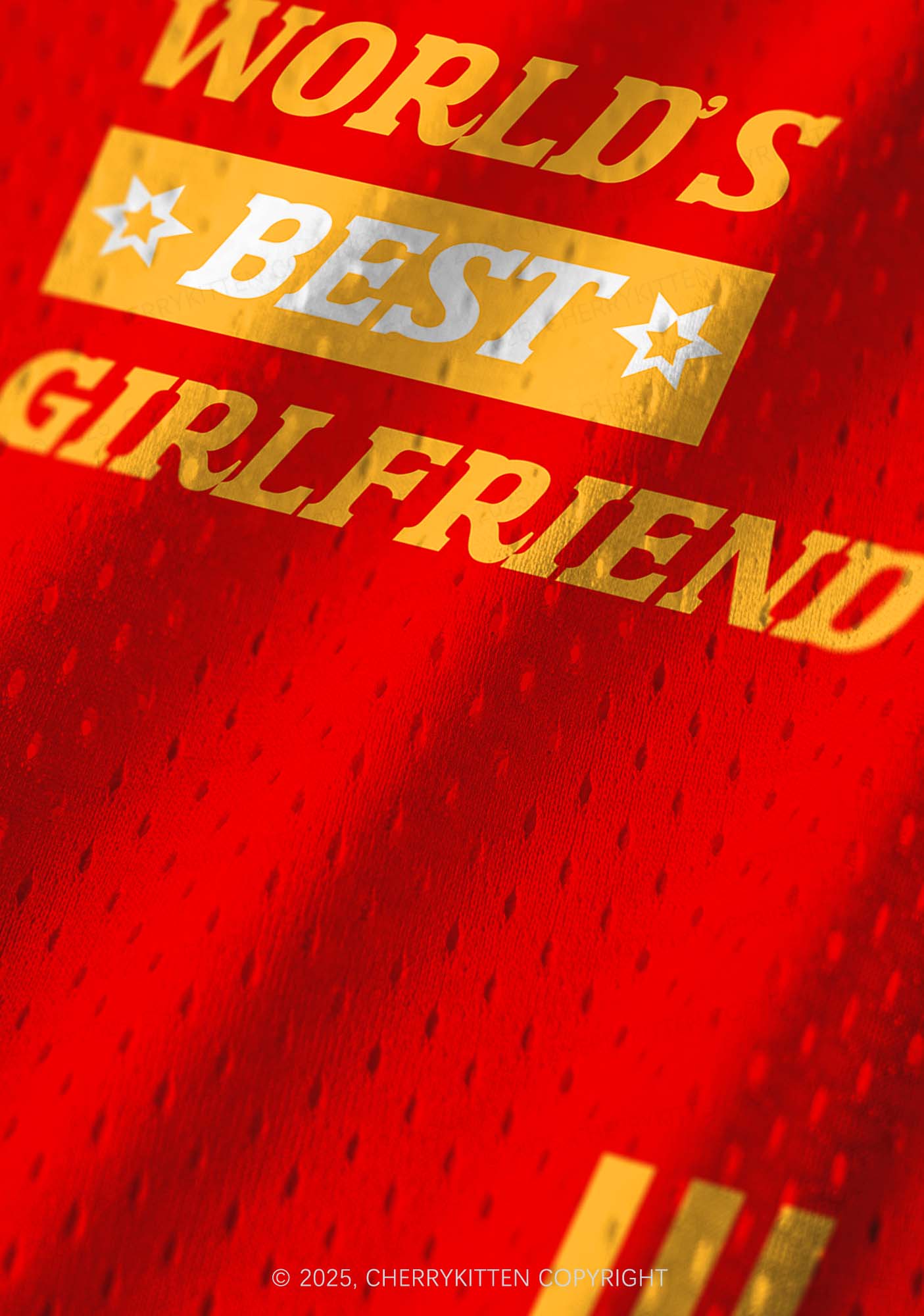 Custom Worlds Best Ex Girlfriend Y2K Sport Jersey Tank Cherrykitten - Image 4