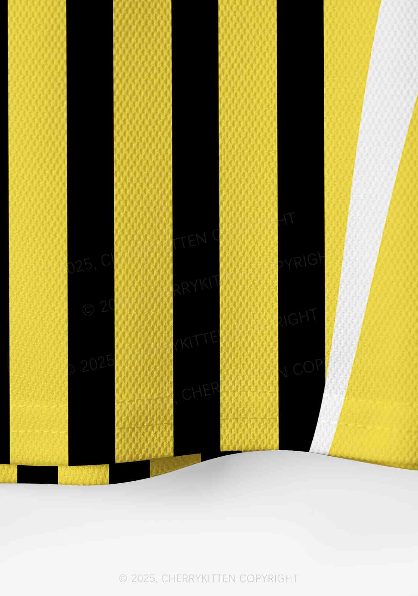 Custom Yellow Feral Y2K Crop Sport Jersey Shirts Cherrykitten - Image 5