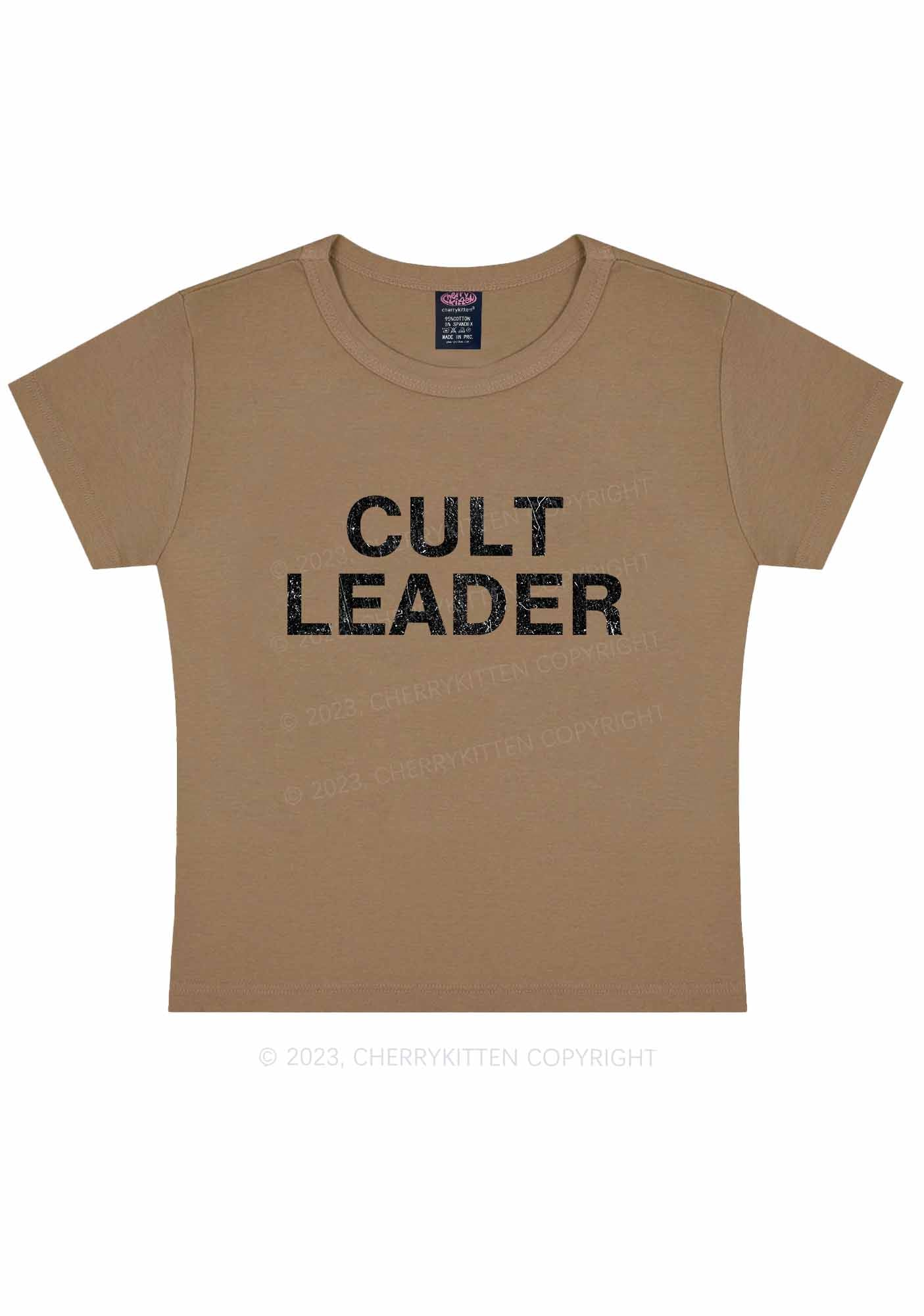 Cut Leader Y2K Baby Tee Cherrykitten - Image 8