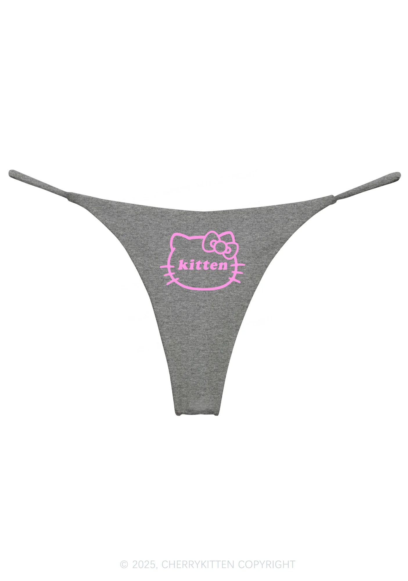 Cute Kitten Y2K Bikini String Thong Cherrykitten - Image 5