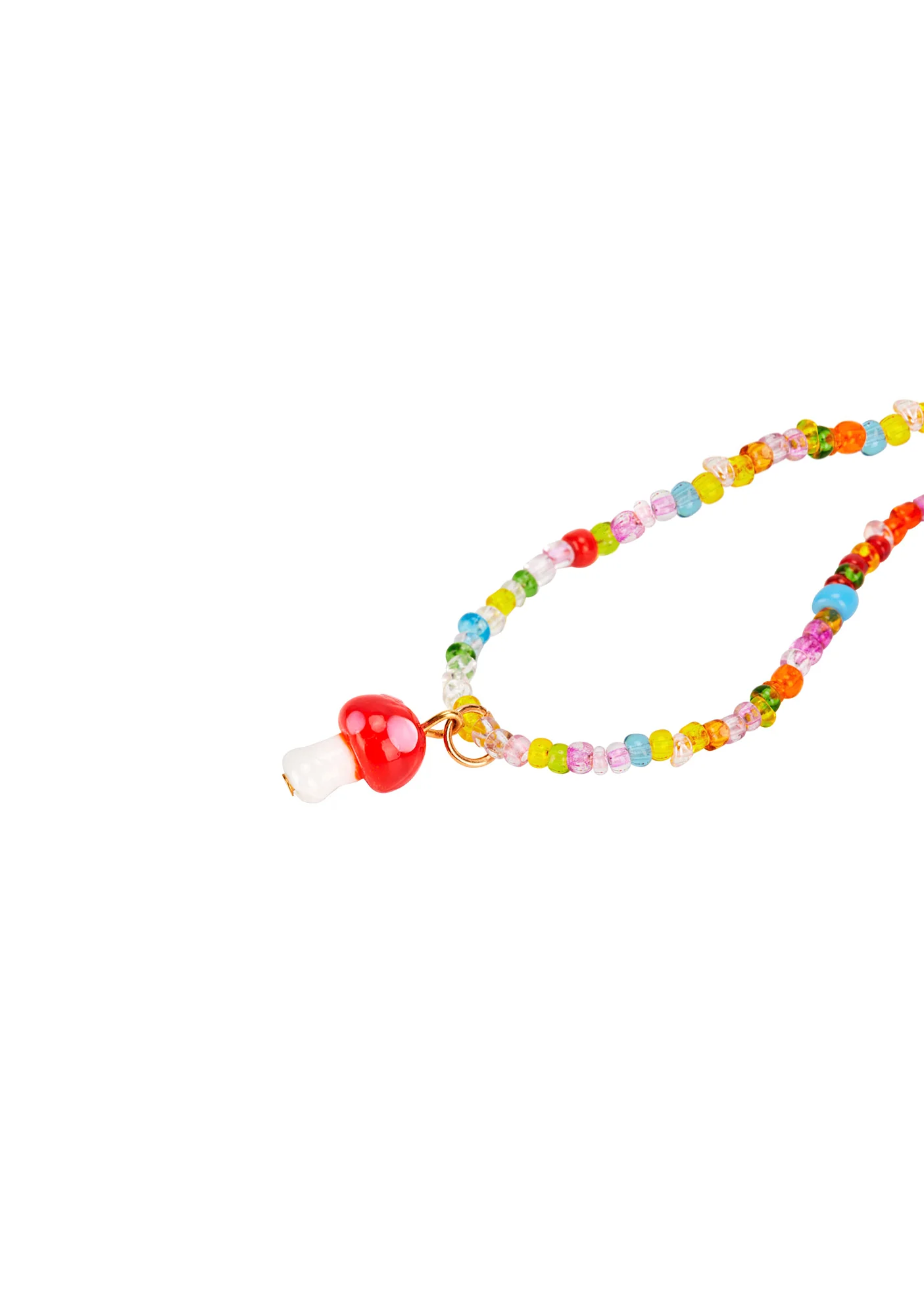 Cute Mushroom Y2K Necklace Cherrykitten - Image 2