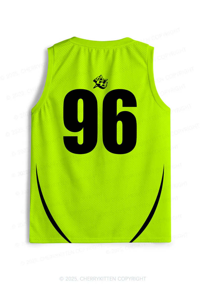 Cutsom Green Bart Team Y2K Sport Jersey Tank Cherrykitten - Image 2