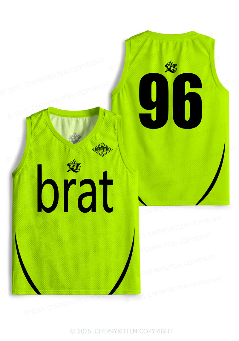 Cutsom Green Bart Team Y2K Sport Jersey Tank Cherrykitten - Image 3
