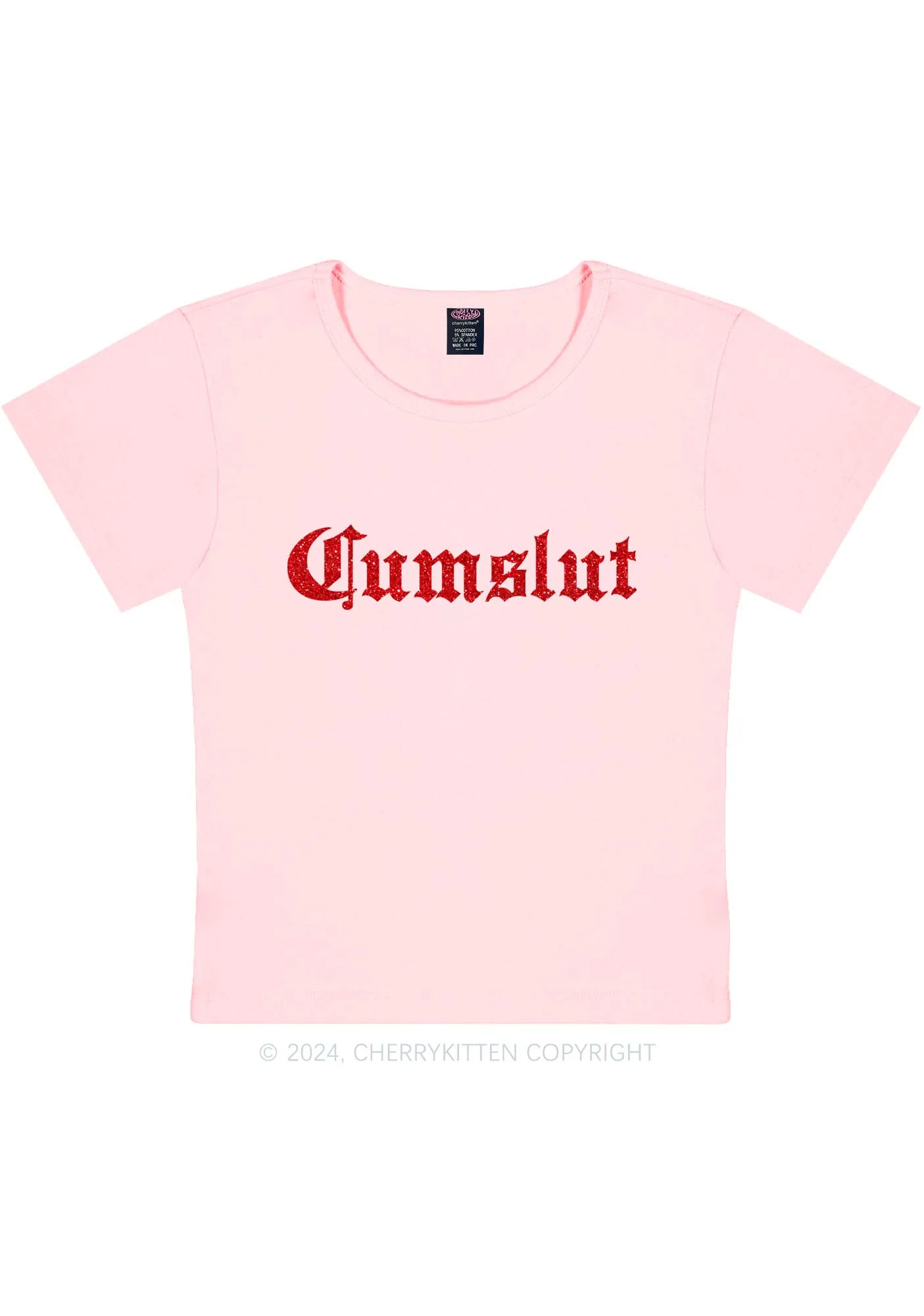 Cxmslxt Y2K Baby Tee Cherrykitten - Image 11