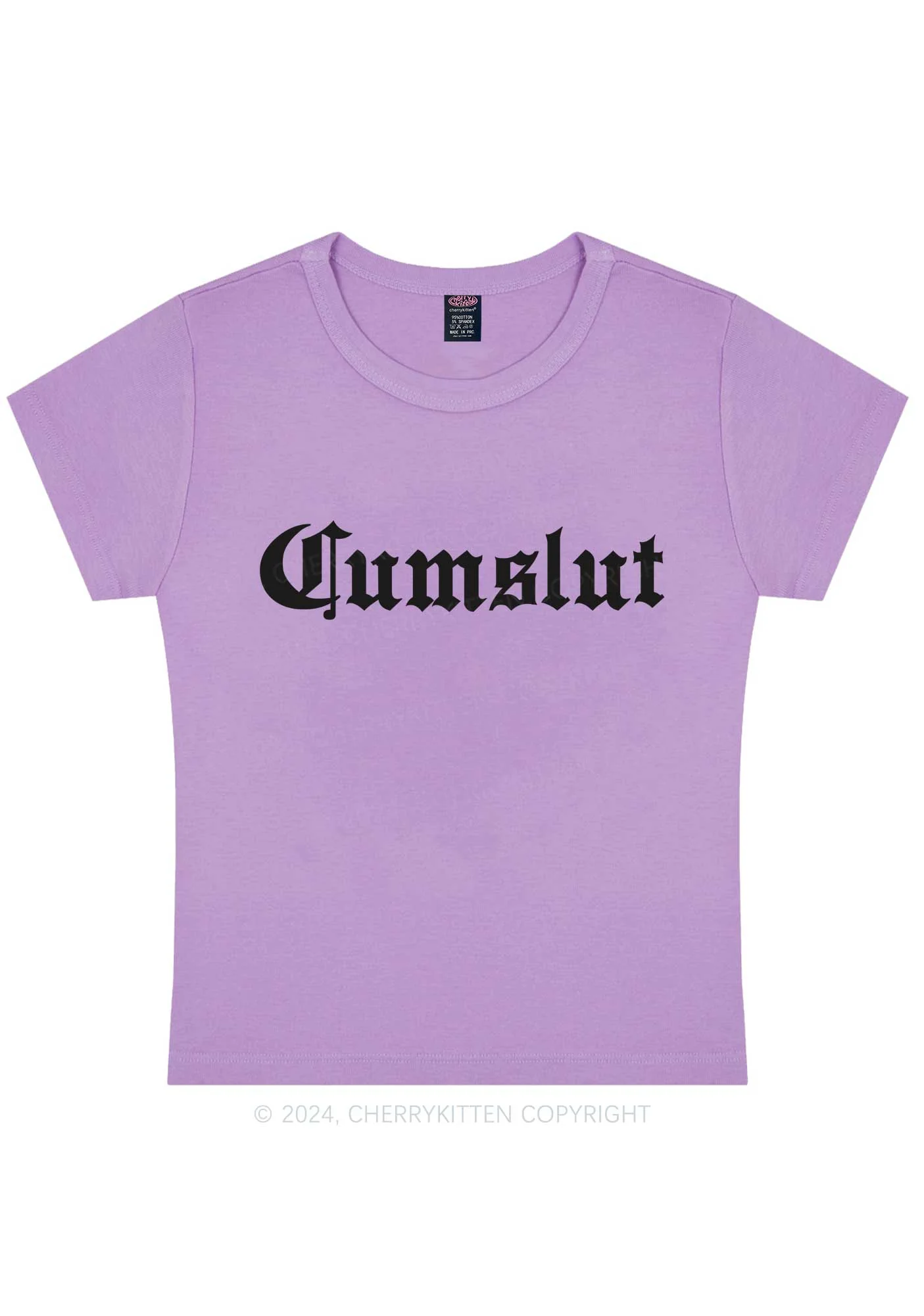 Cxmslxt Y2K Baby Tee Cherrykitten - Image 6