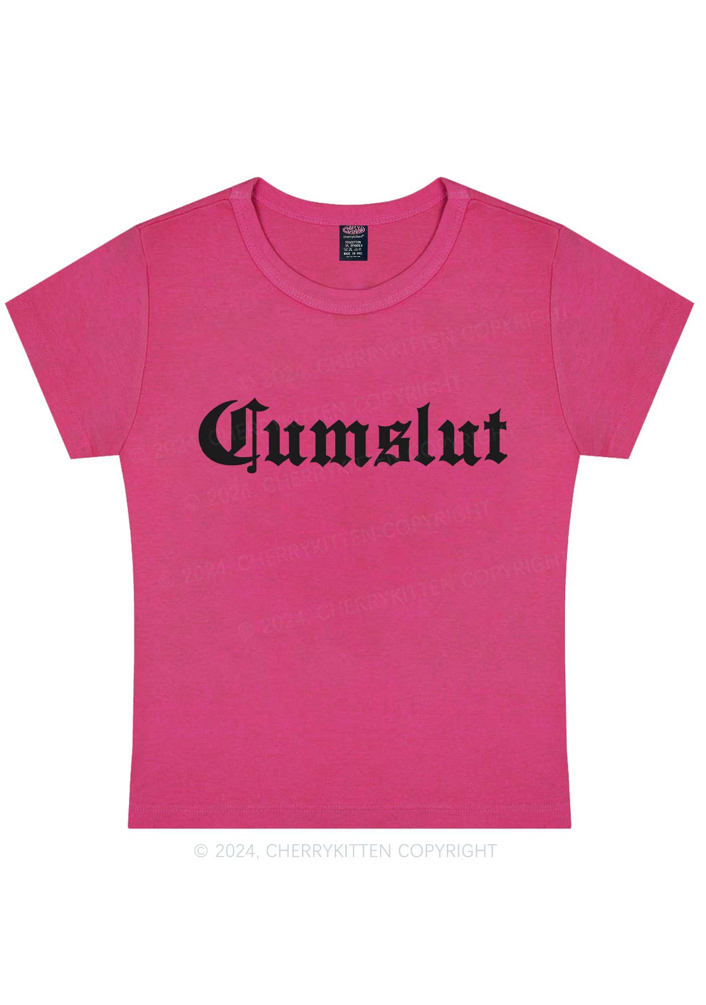 Cxmslxt Y2K Baby Tee Cherrykitten - Image 7