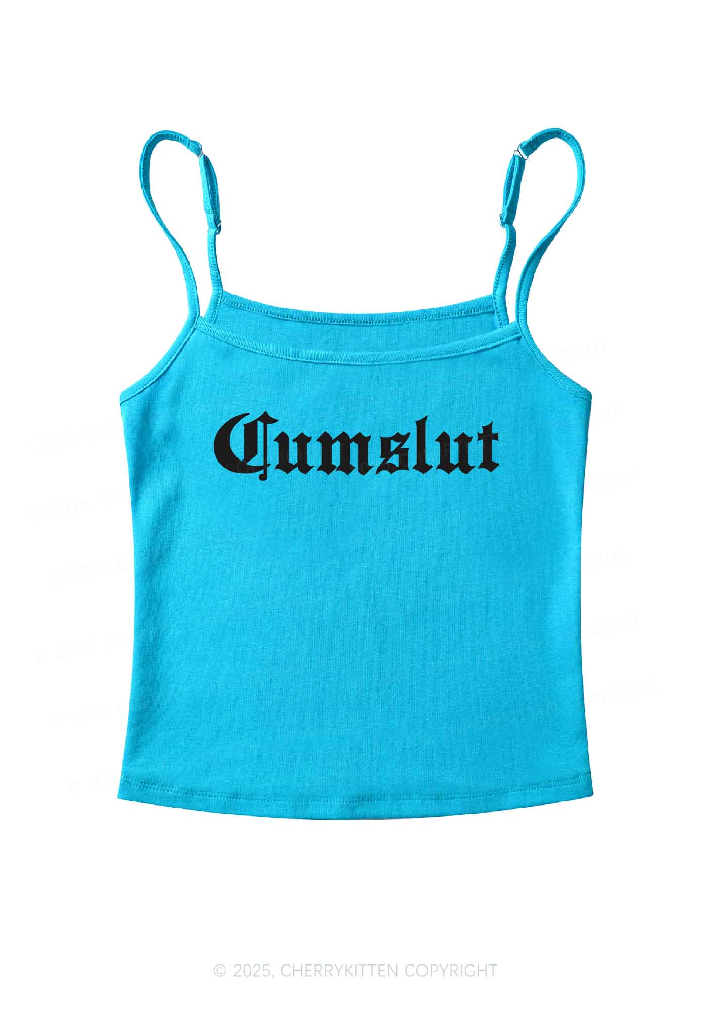 Cxmslxt Y2K Spaghetti Strap Cami Cherrykitten - Image 4