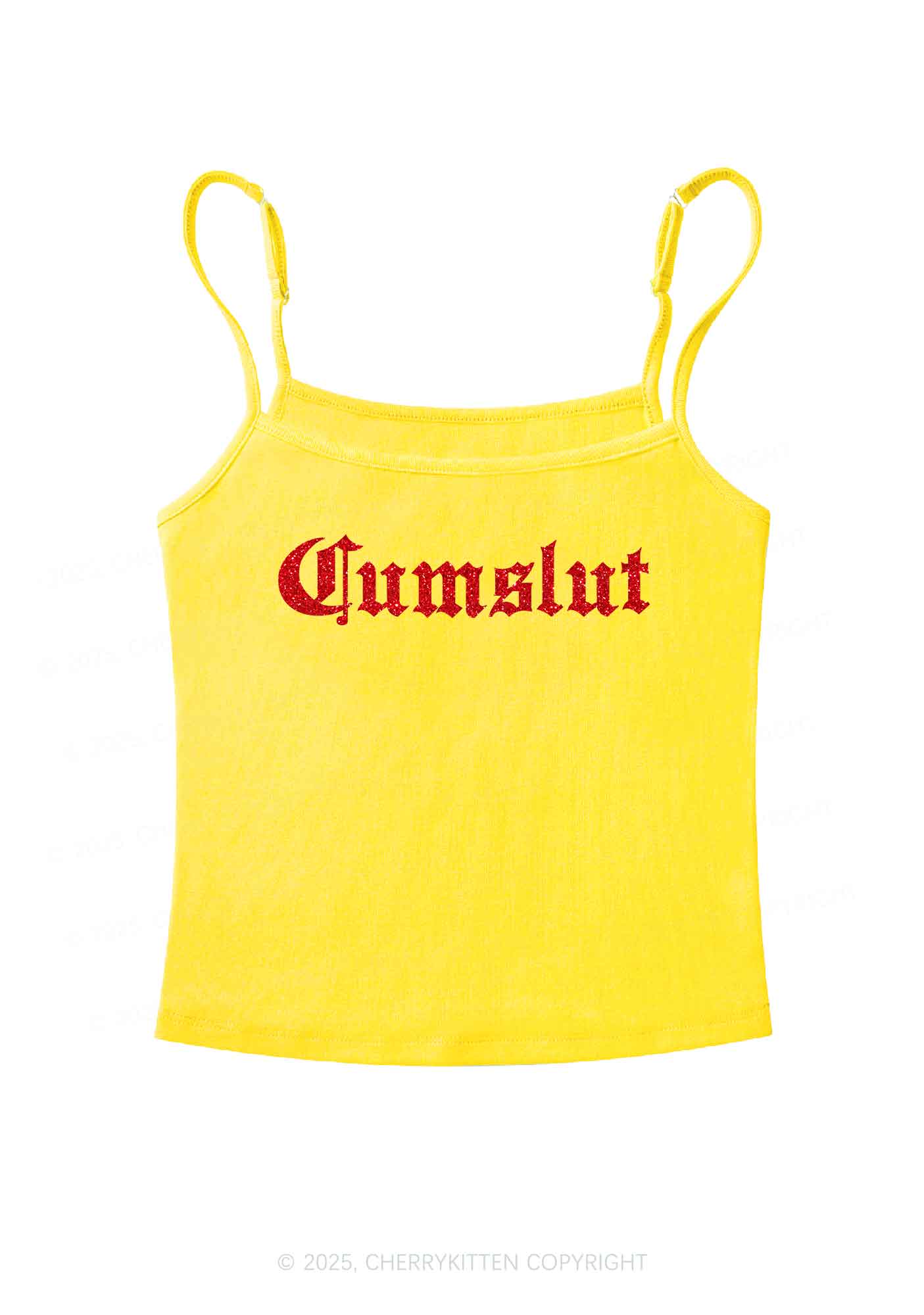 Cxmslxt Y2K Spaghetti Strap Cami Cherrykitten - Image 5