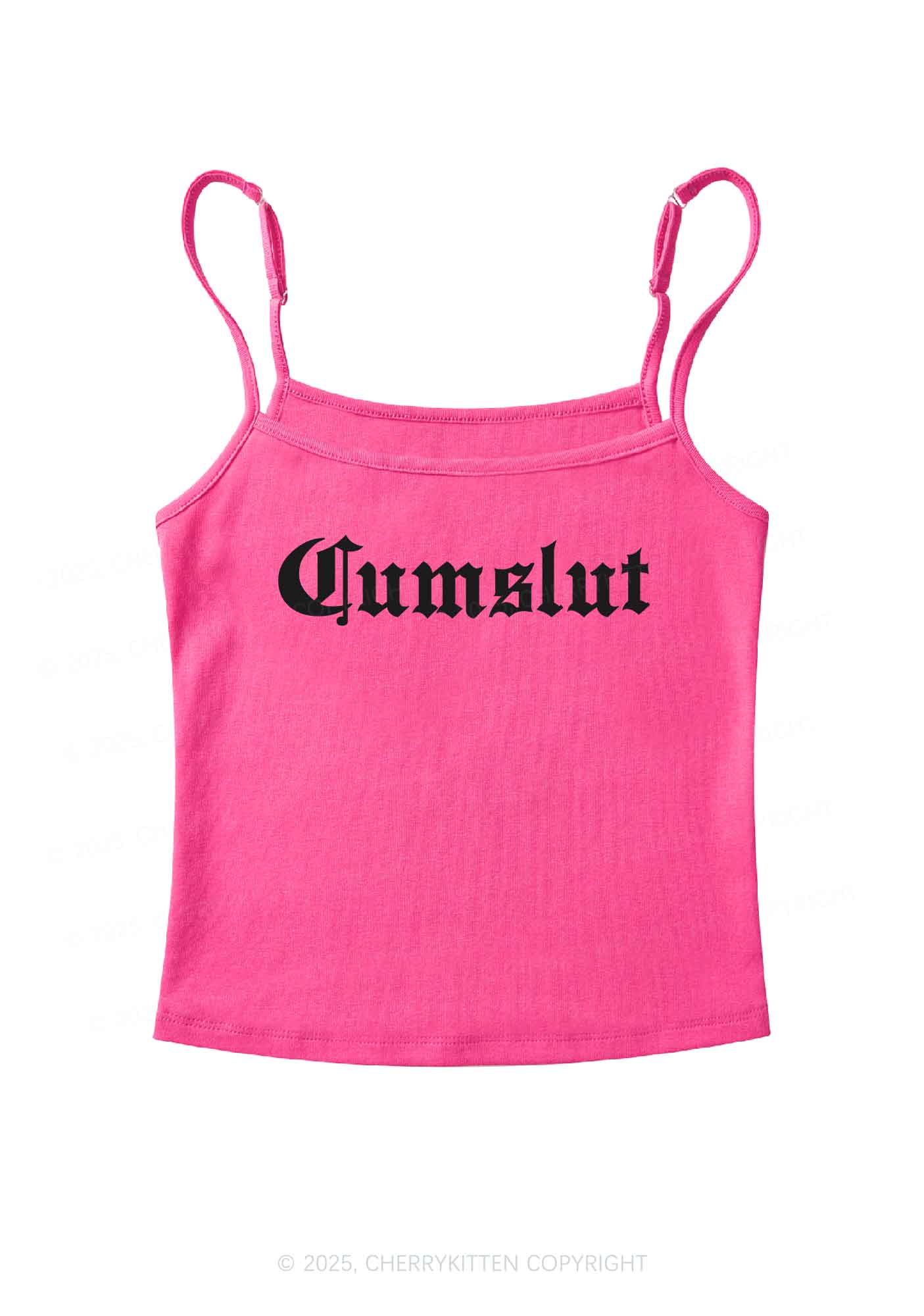 Cxmslxt Y2K Spaghetti Strap Cami Cherrykitten - Image 6