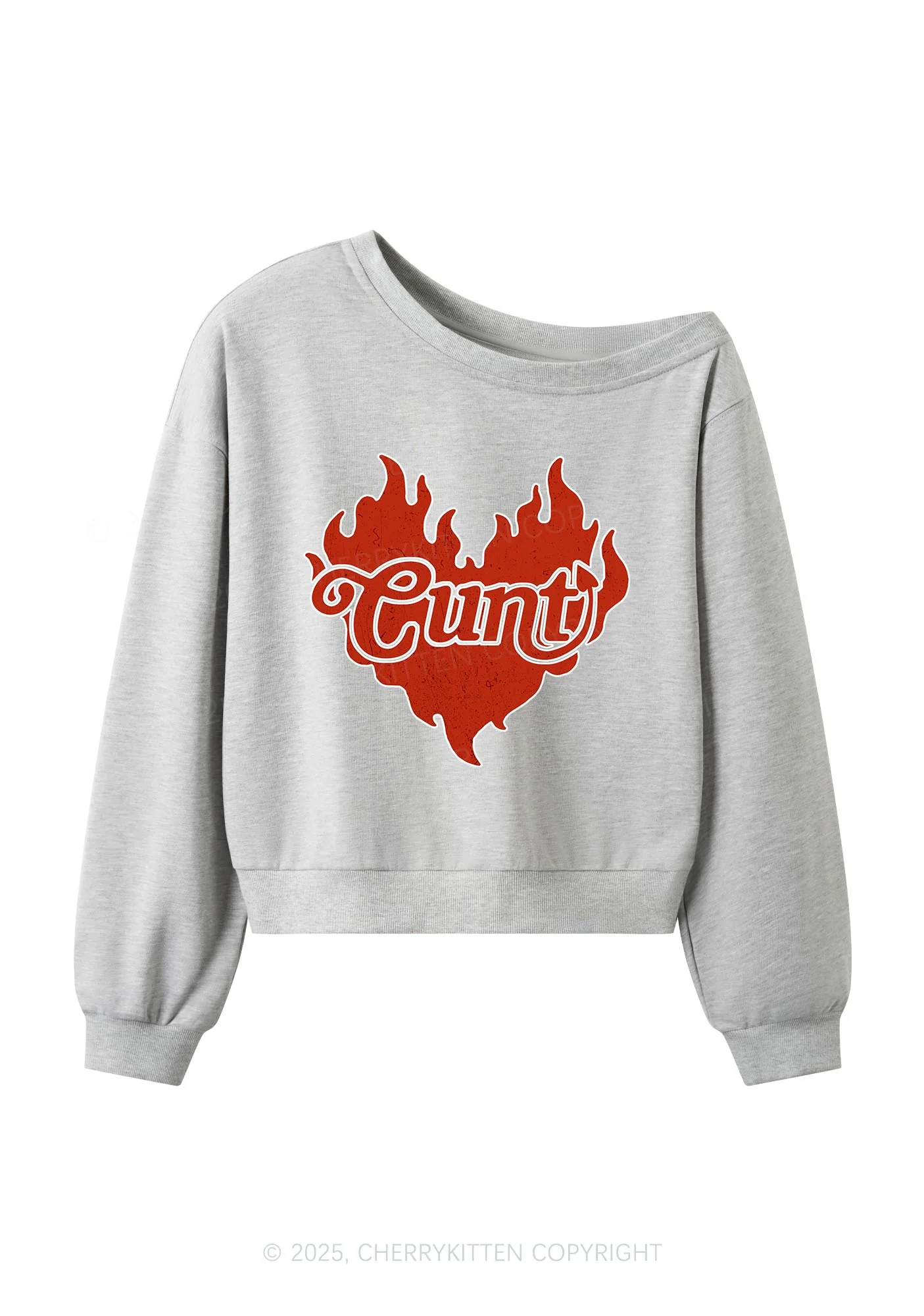 Cxxt Devil Y2K Off Shoulder Sweatshirts Cherrykitten - Image 4