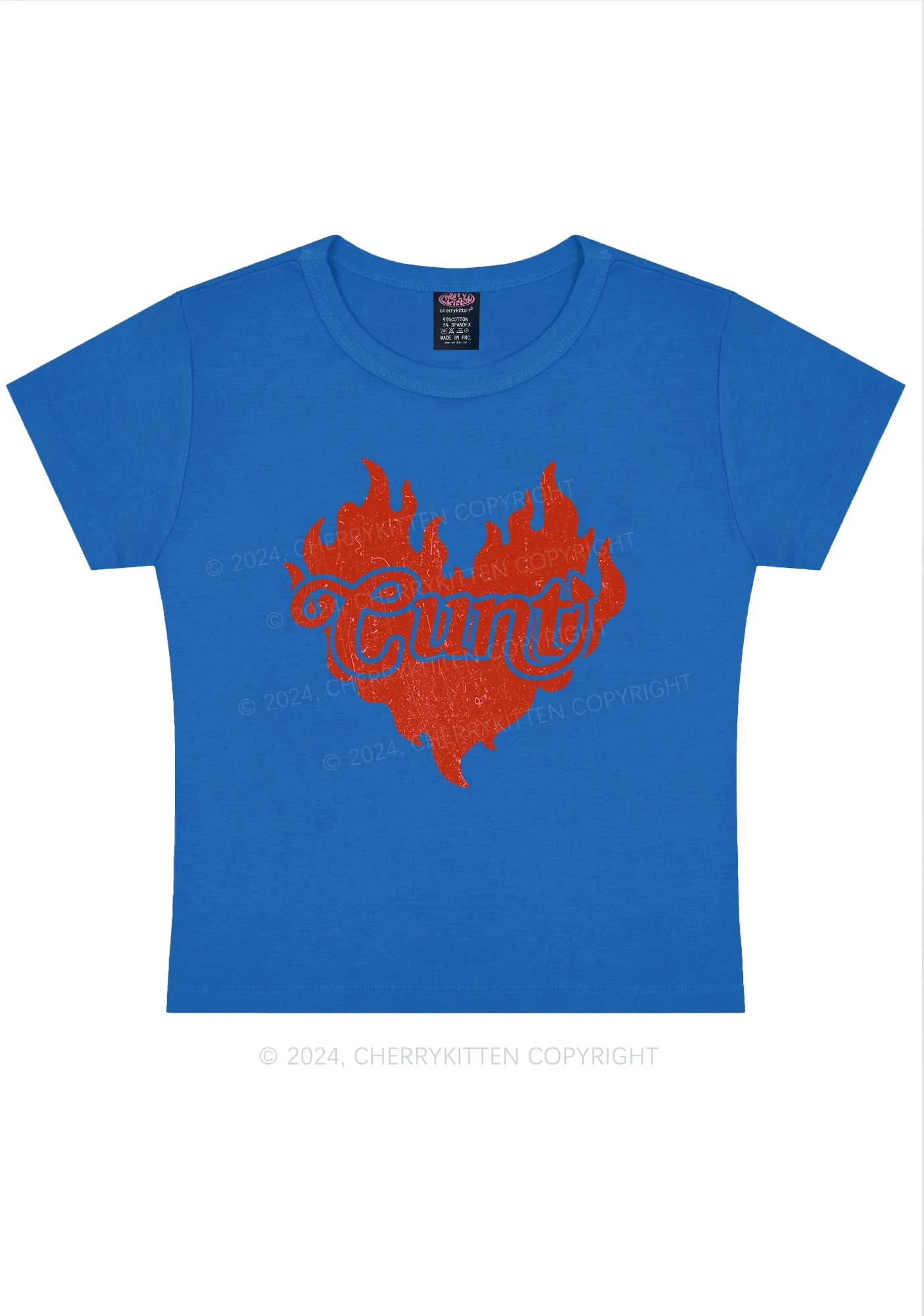 Cxxt Devil Y2K Valentine's Day Baby Tee Cherrykitten - Image 11