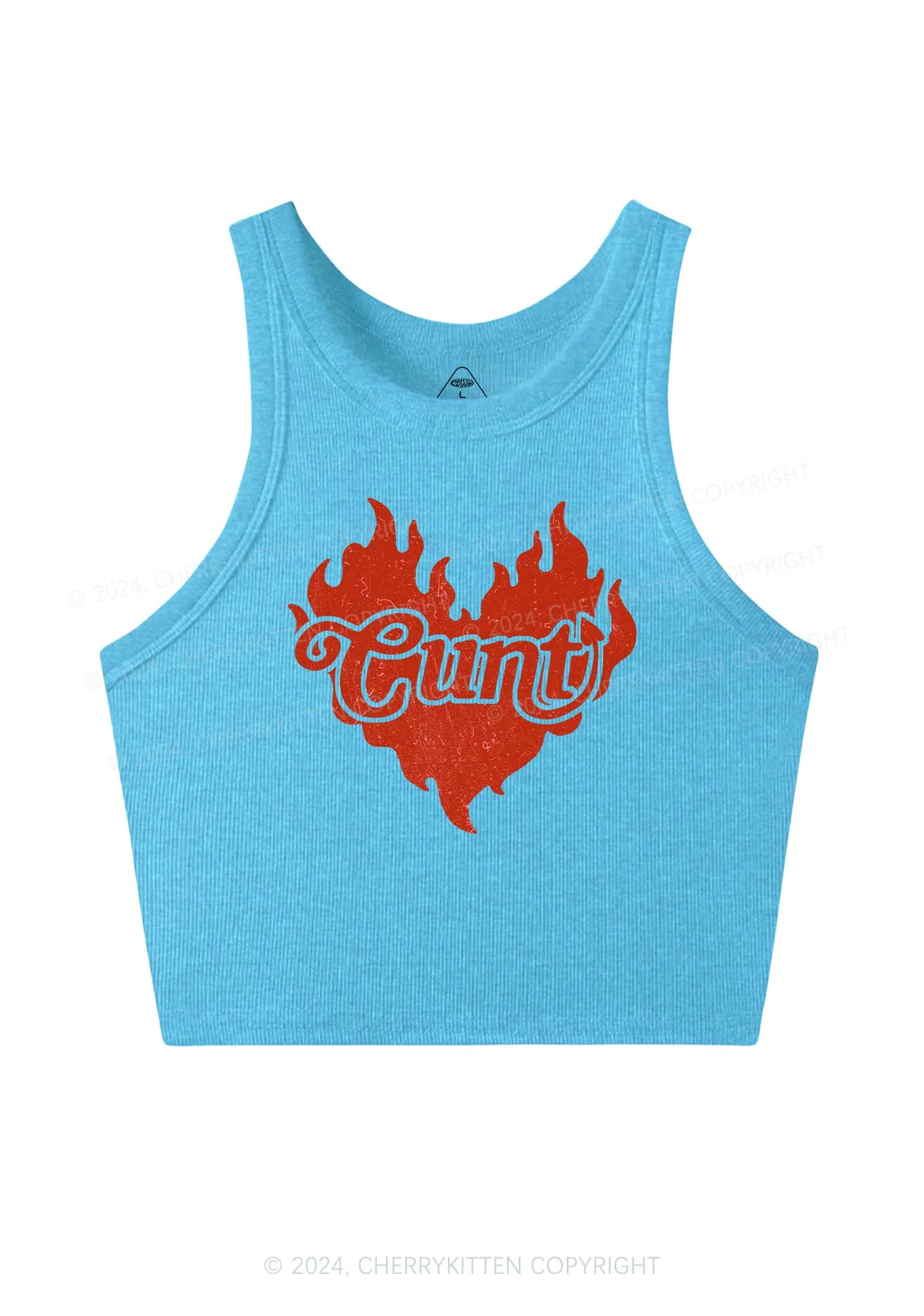 Cxxt Devil Y2K Valentine's Day Crop Tank Top Cherrykitten - Image 6