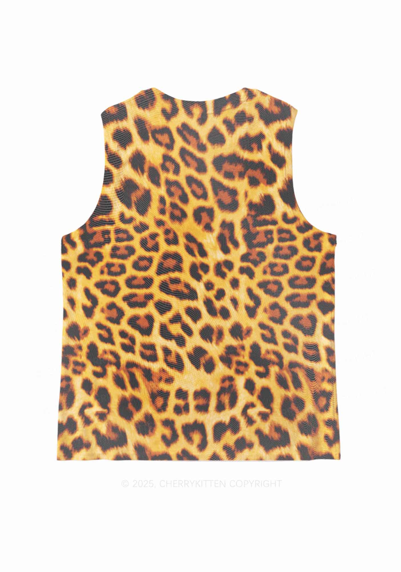 Cxxt Leopard Y2K Mesh Muscle Tank Cherrykitten - Image 3