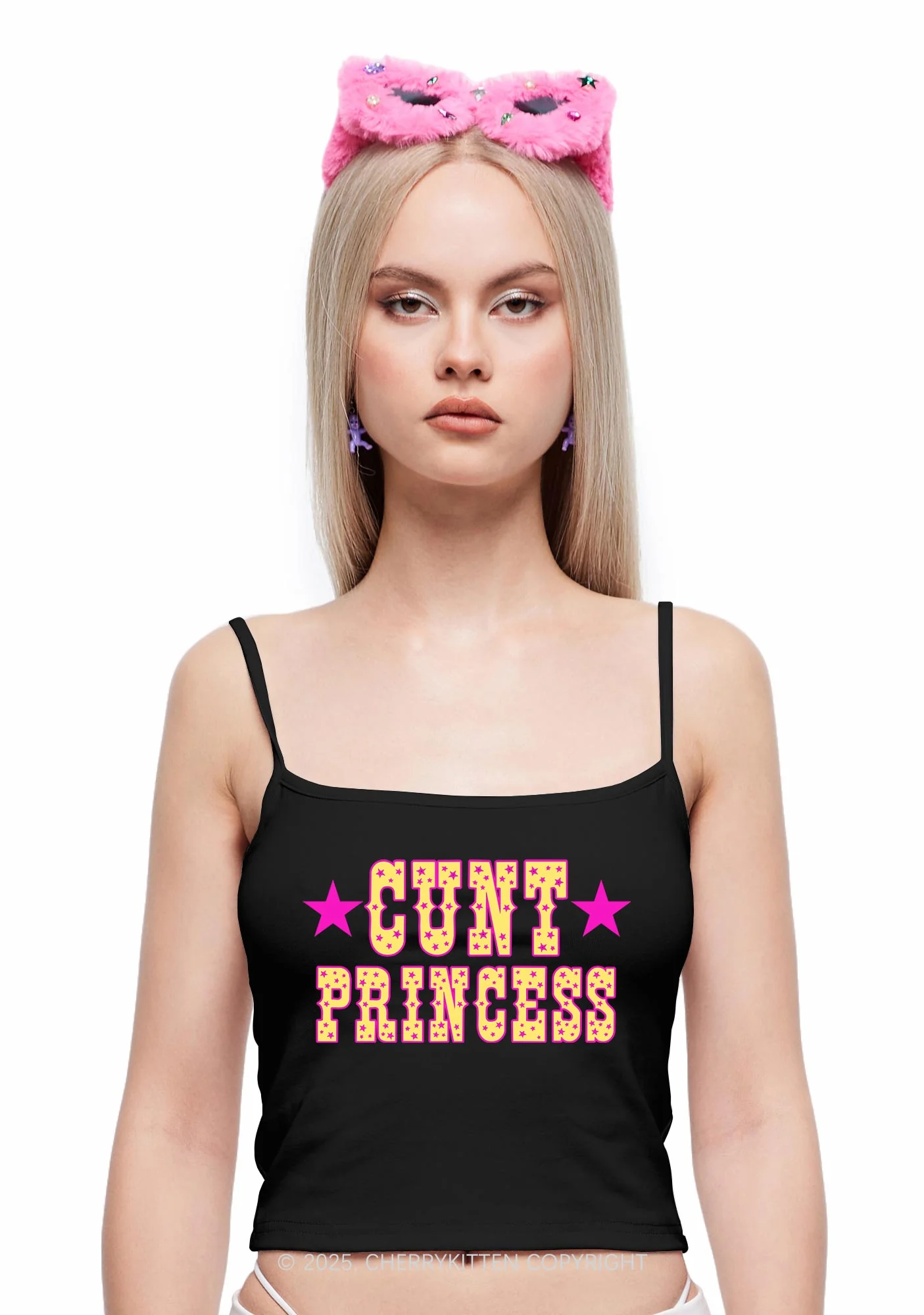 Cxxt Princess Y2K Spaghetti Strap Cami Cherrykitten - Image 2