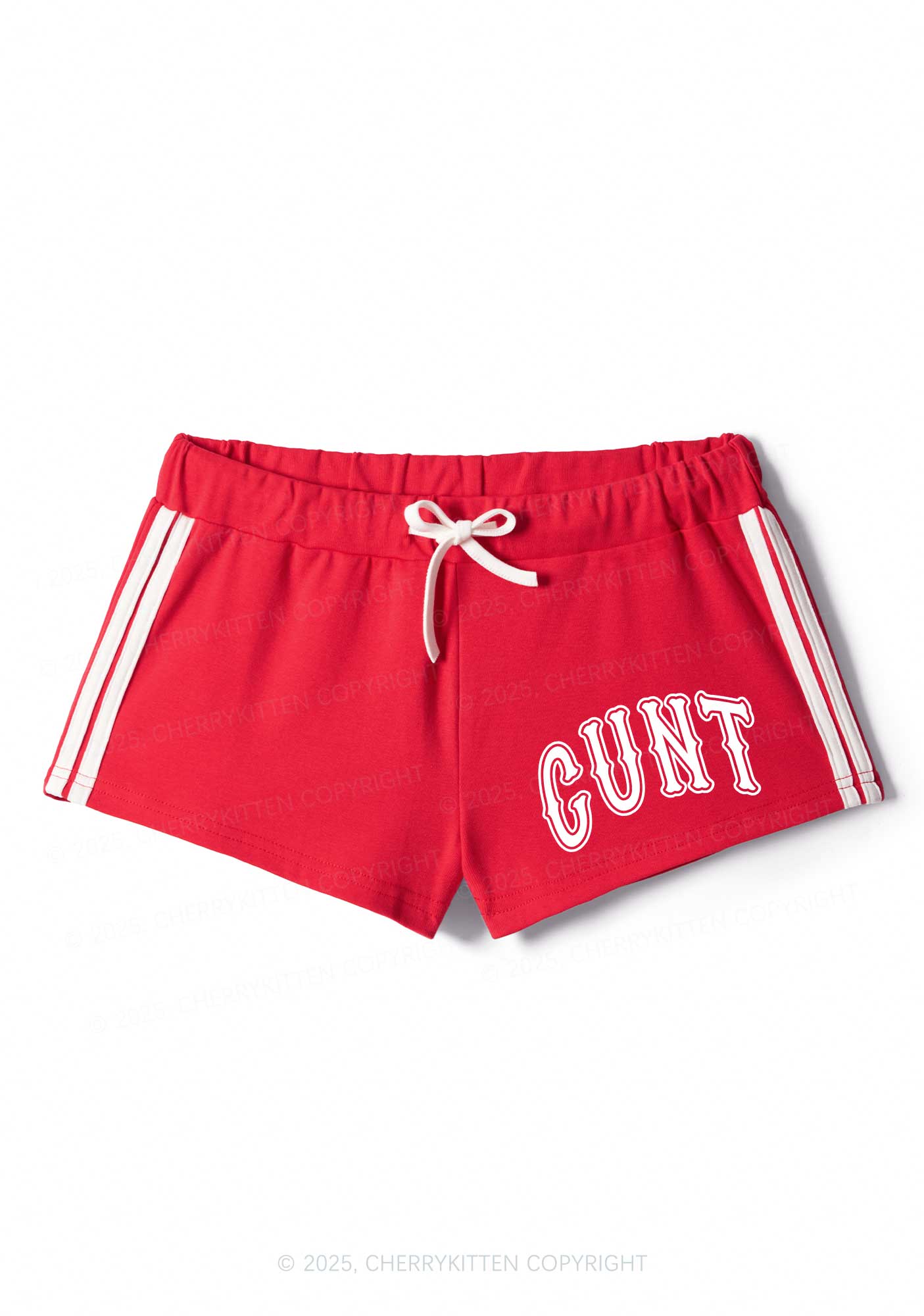Cxxt Y2K Drawstring Mini Shorts Cherrykitten - Image 2
