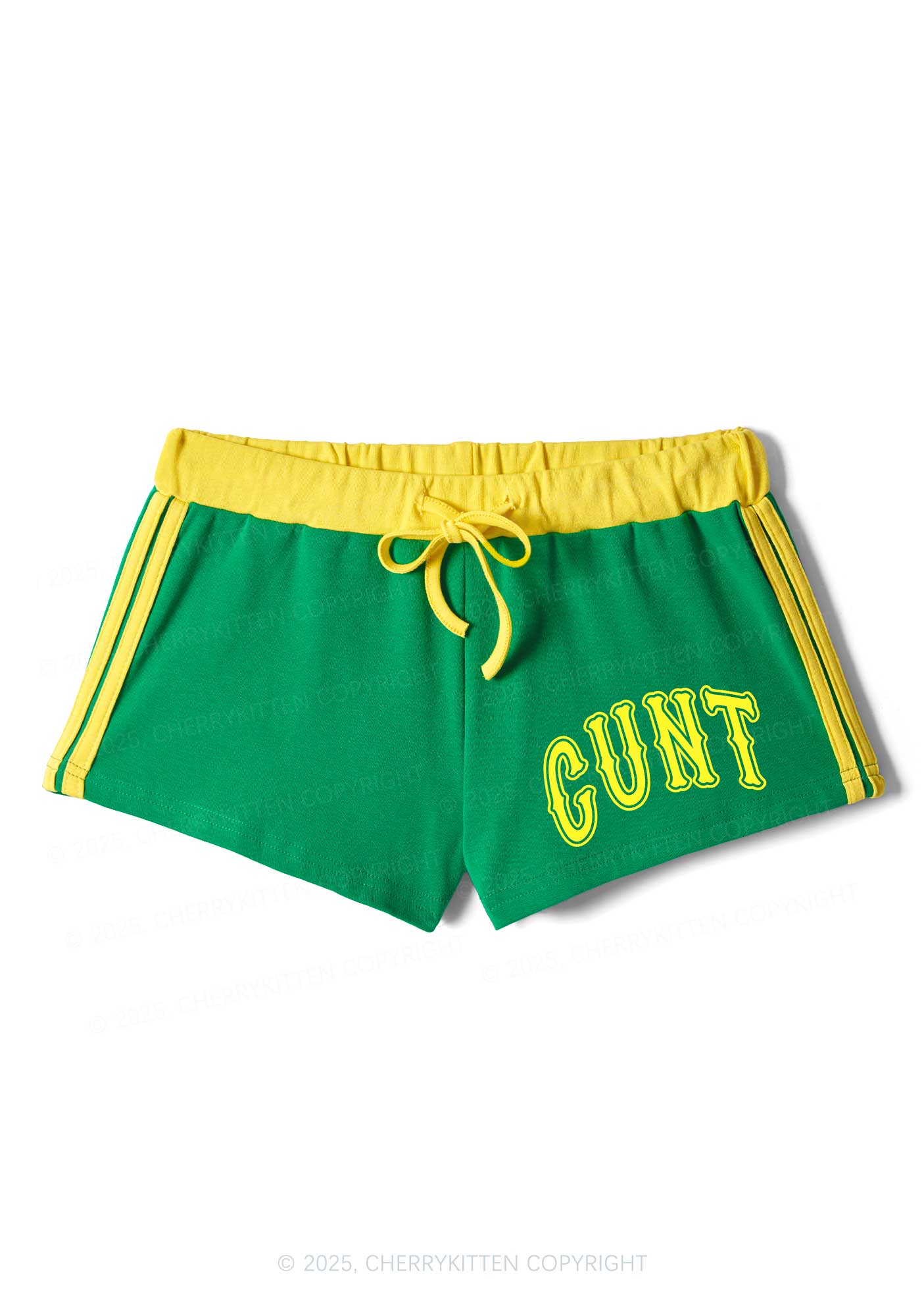 Cxxt Y2K Drawstring Mini Shorts Cherrykitten - Image 4