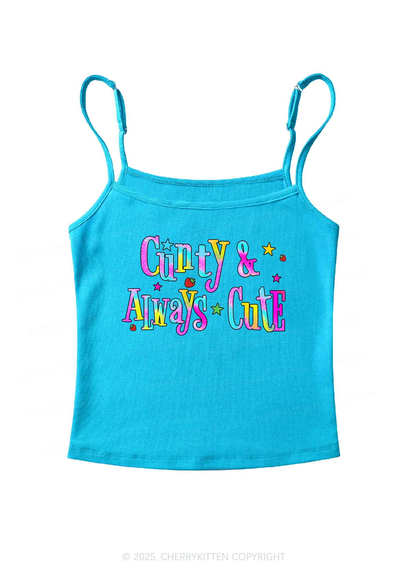 Cxxty Always Cute Y2K Spaghetti Strap Cami Cherrykitten - Image 3