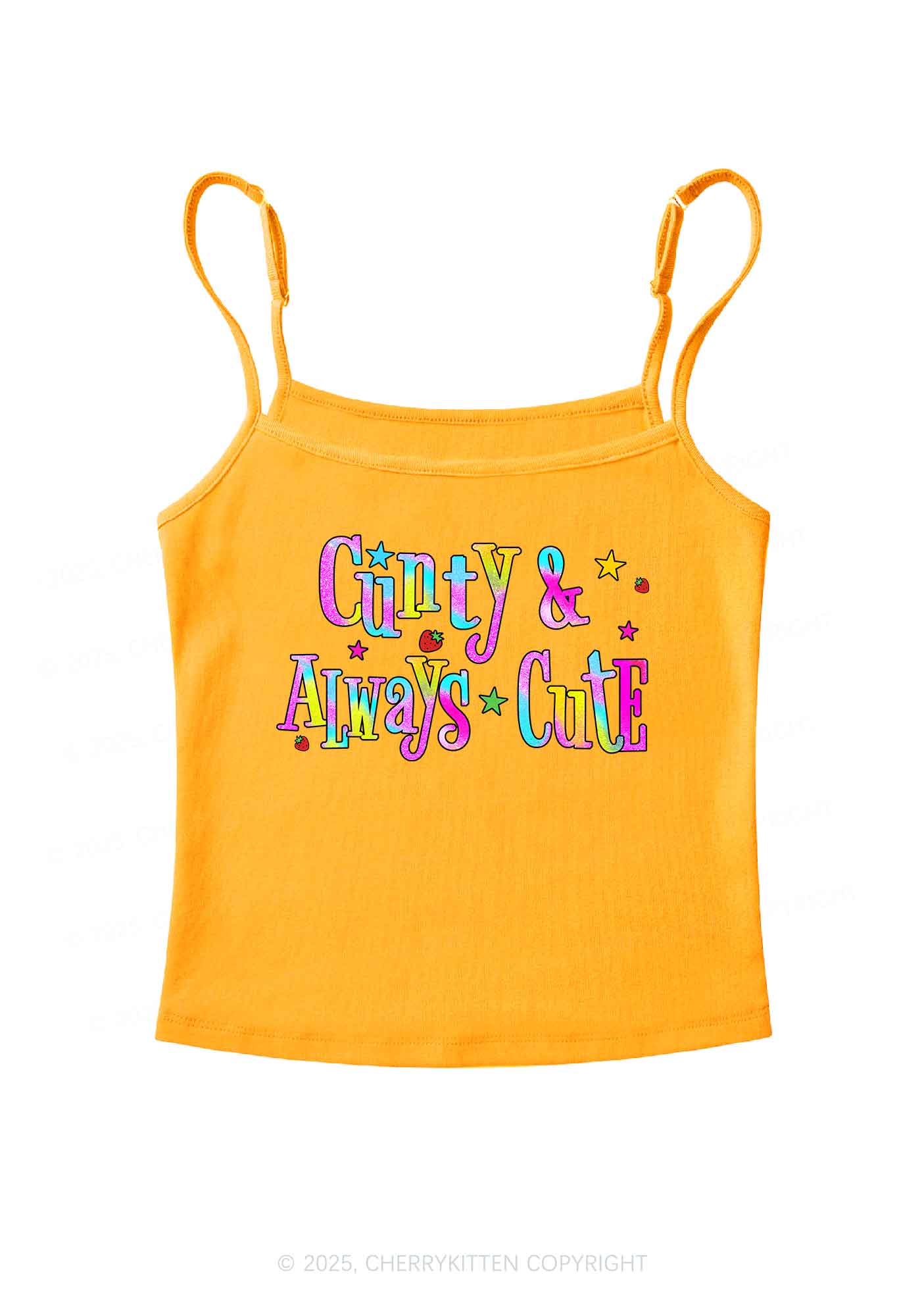 Cxxty Always Cute Y2K Spaghetti Strap Cami Cherrykitten - Image 5