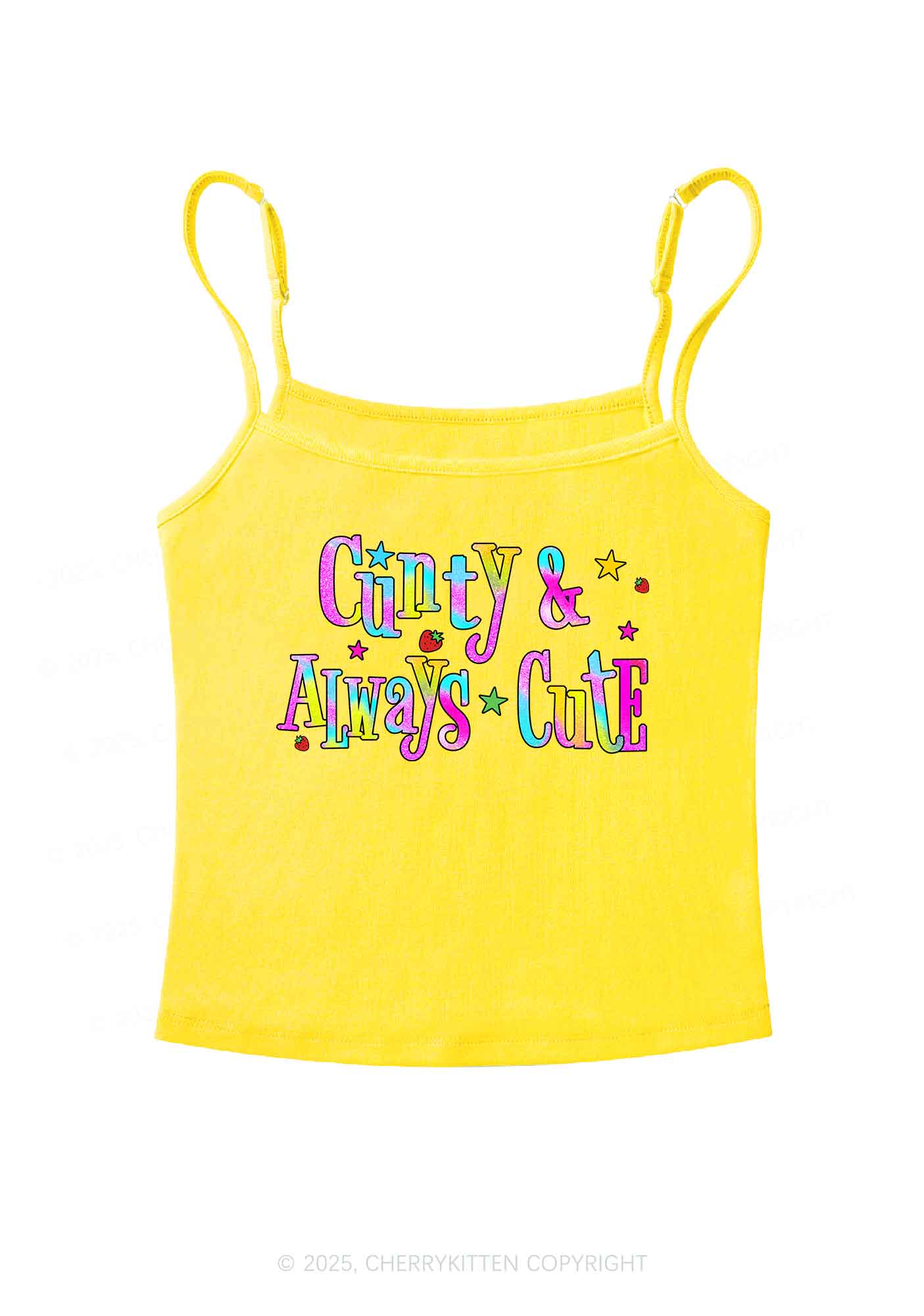 Cxxty Always Cute Y2K Spaghetti Strap Cami Cherrykitten - Image 6