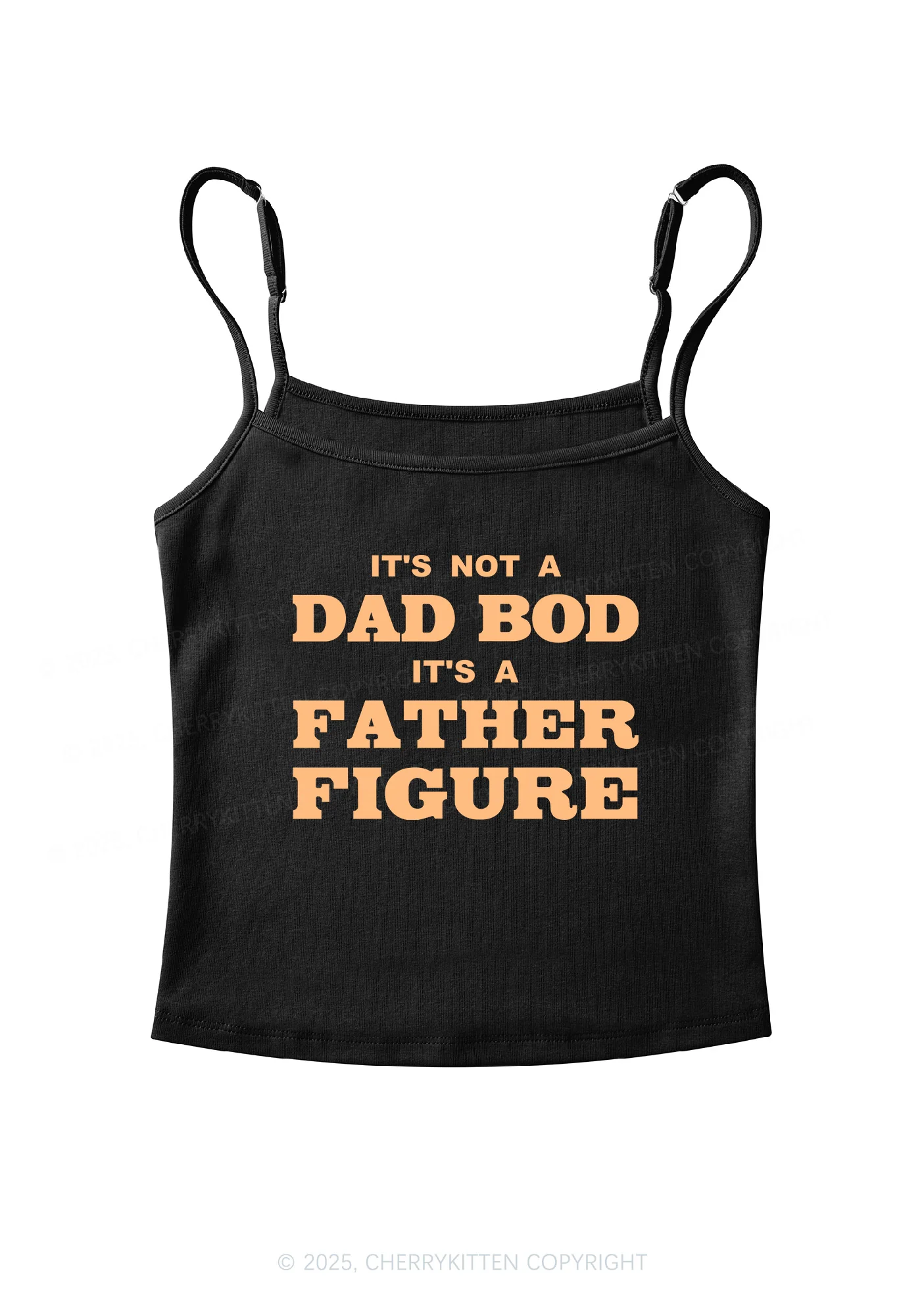 Dad Bod Father Figure Y2K Spaghetti Strap Cami Cherrykitten - Image 3