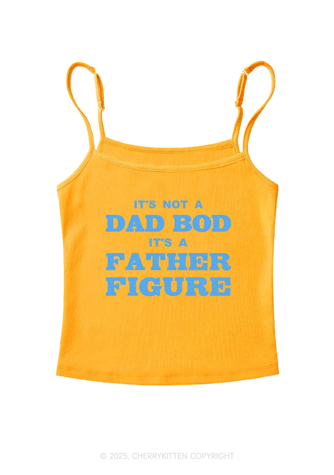 Dad Bod Father Figure Y2K Spaghetti Strap Cami Cherrykitten - Image 4