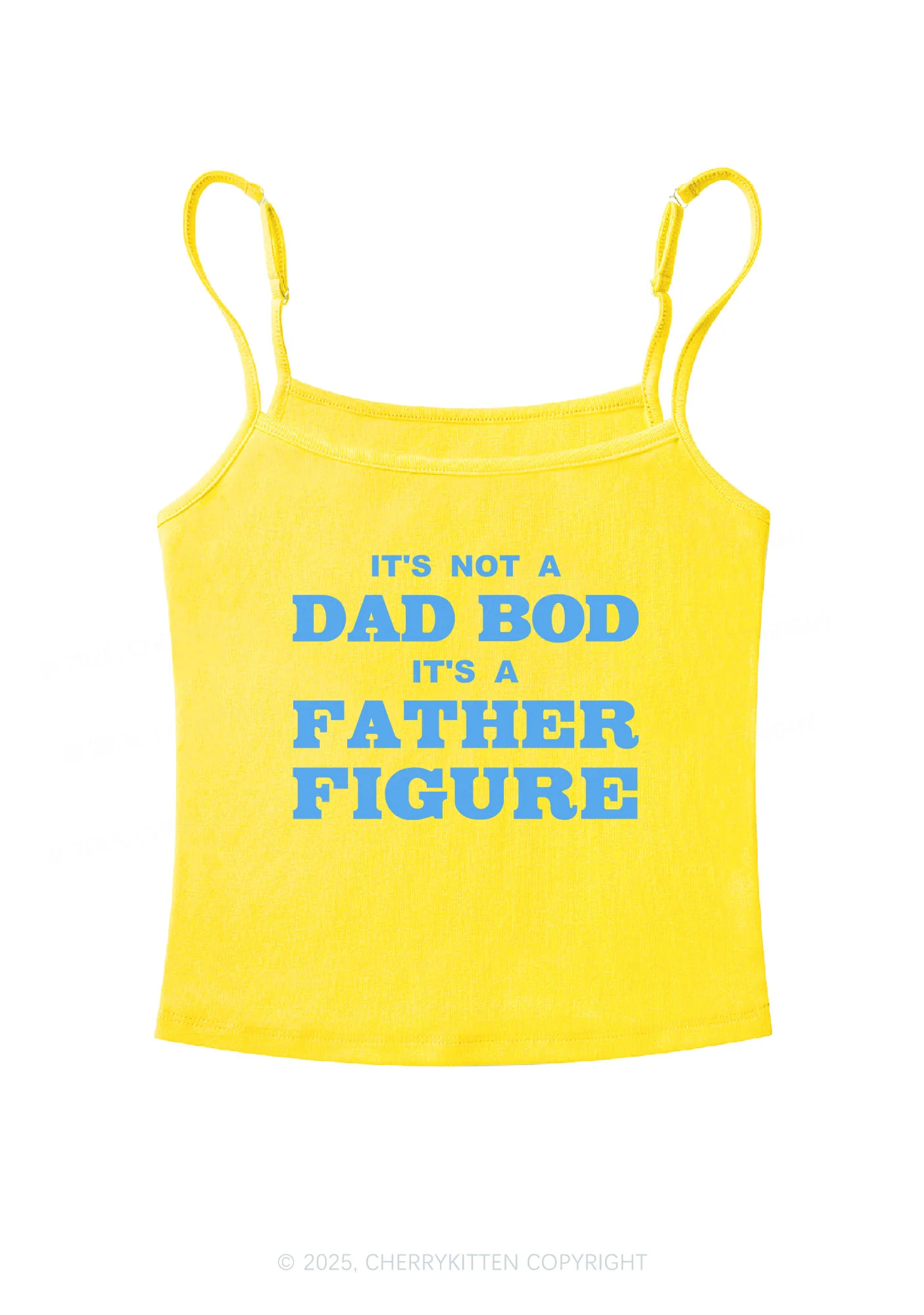Dad Bod Father Figure Y2K Spaghetti Strap Cami Cherrykitten - Image 5