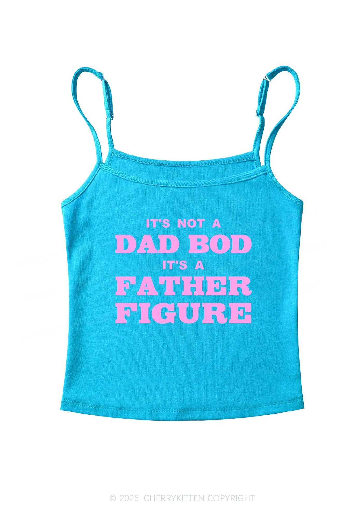 Dad Bod Father Figure Y2K Spaghetti Strap Cami Cherrykitten - Image 6