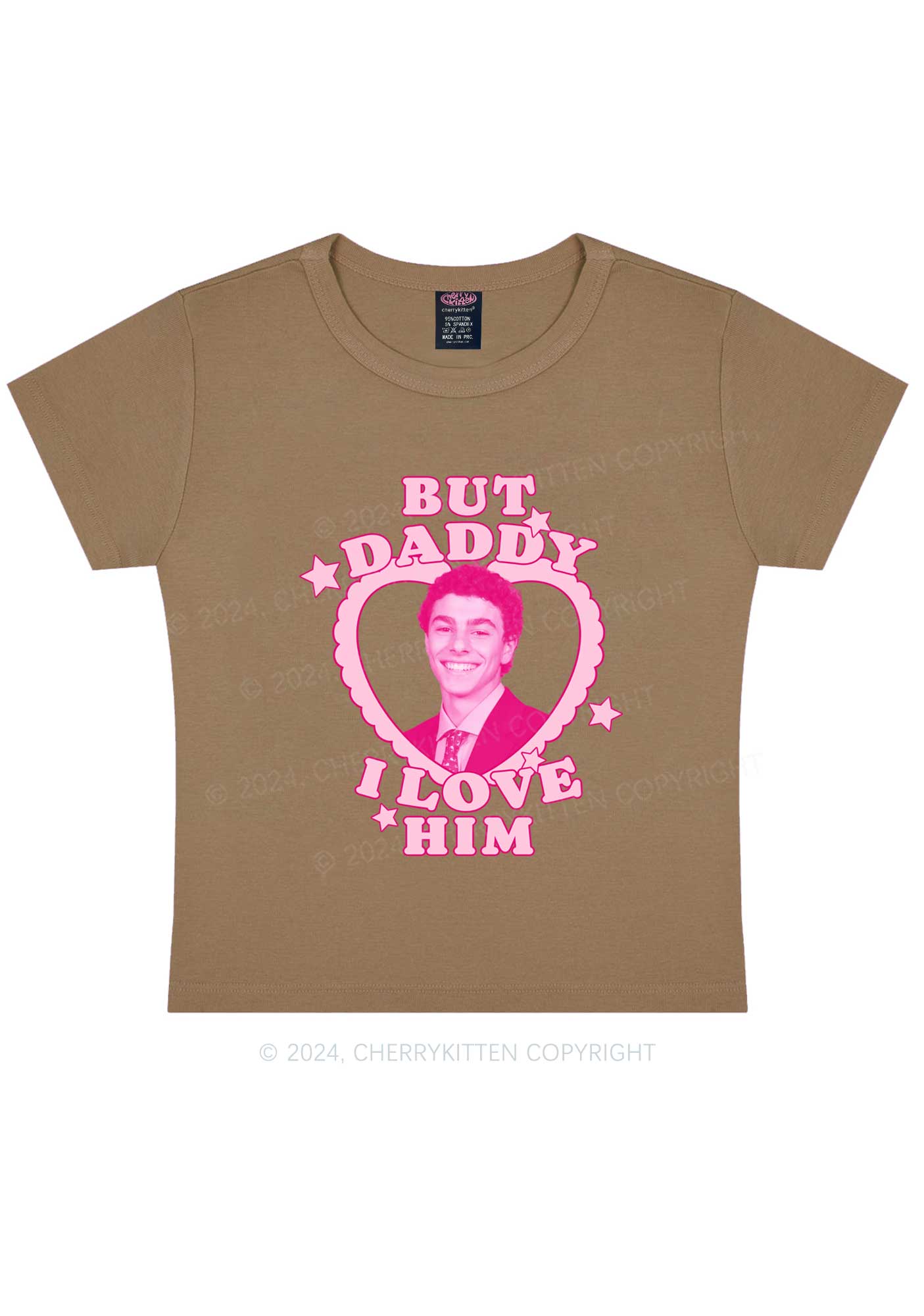 Daddy I Love Him Luigi Y2K Baby Tee Cherrykitten - Image 11