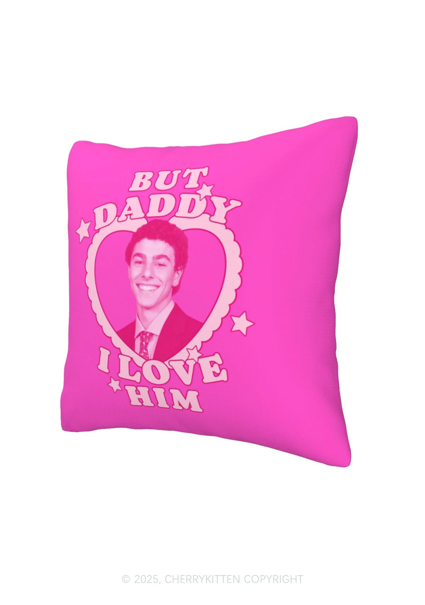 Daddy I Love Him Luigi Y2K Throw Pillow Cover Cherrykitten - Image 11