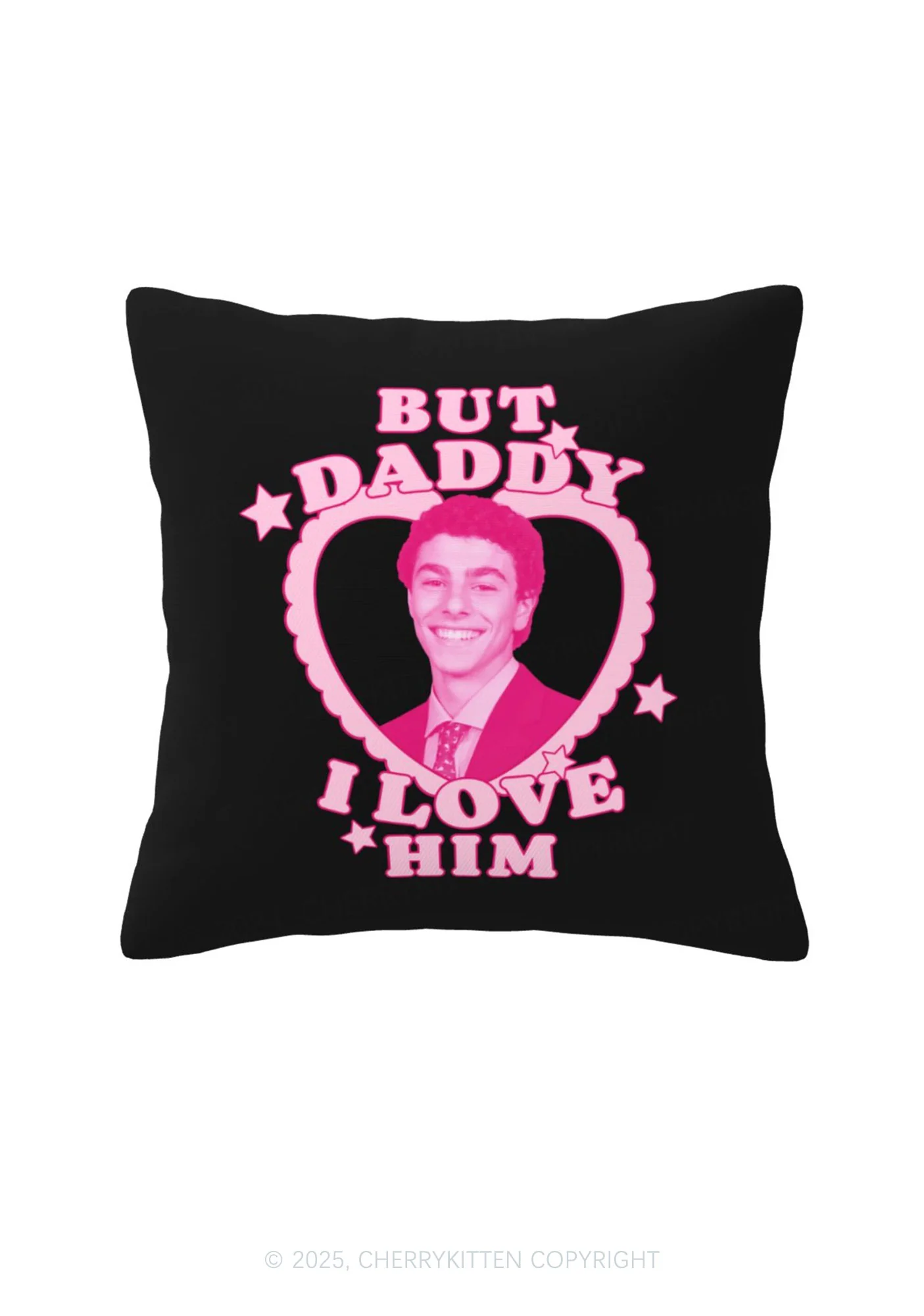 Daddy I Love Him Luigi Y2K Throw Pillow Cover Cherrykitten - Image 3