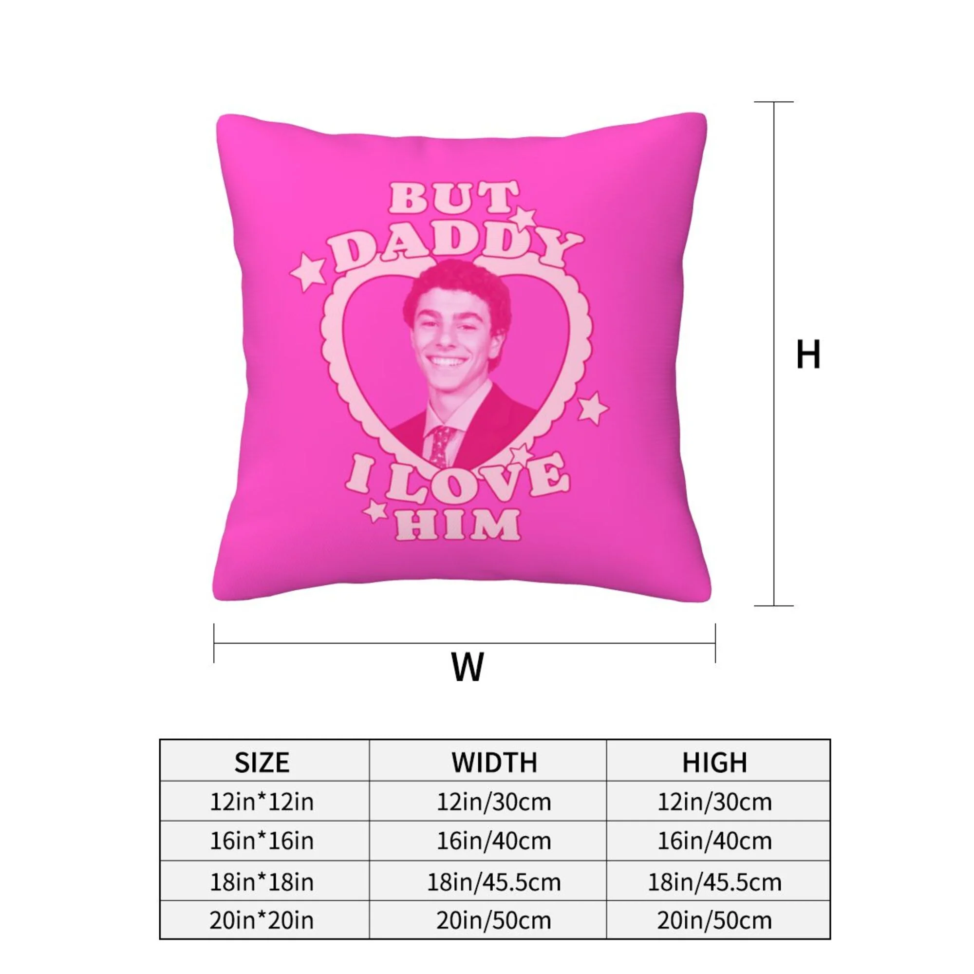 Daddy I Love Him Luigi Y2K Throw Pillow Cover Cherrykitten - Image 6