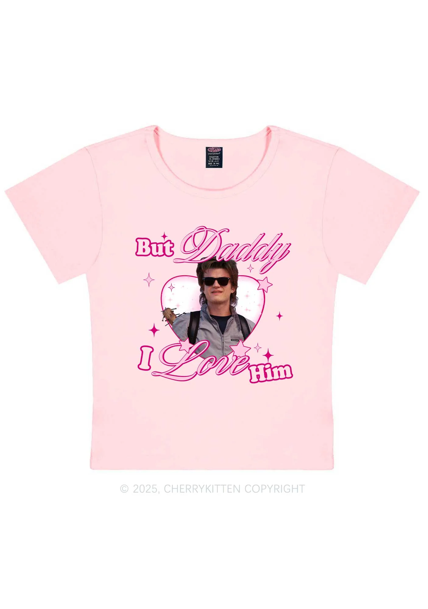 Daddy I Love Him Y2K Baby Tee Cherrykitten - Image 10