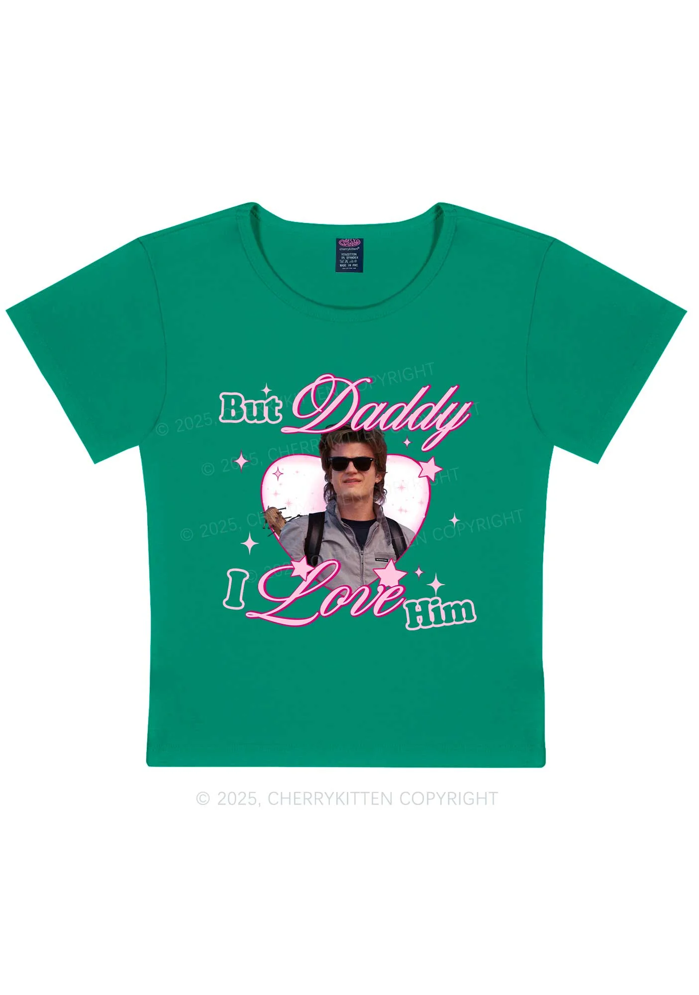 Daddy I Love Him Y2K Baby Tee Cherrykitten - Image 11