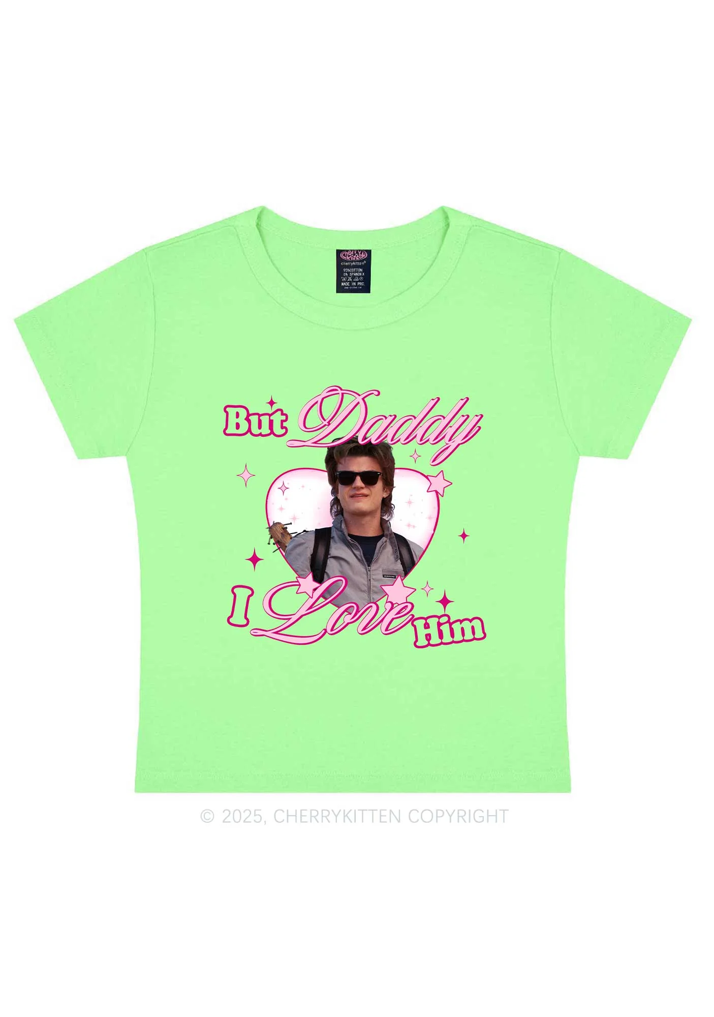 Daddy I Love Him Y2K Baby Tee Cherrykitten - Image 12