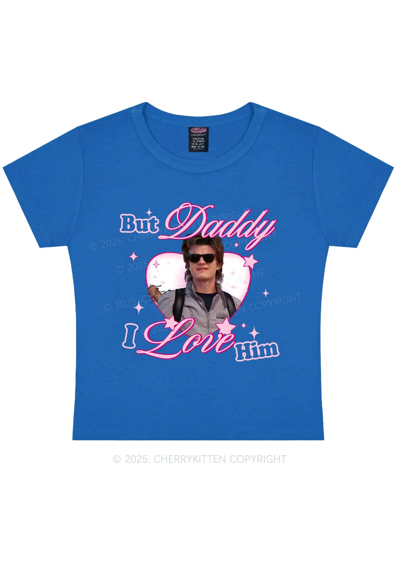 Daddy I Love Him Y2K Baby Tee Cherrykitten - Image 7