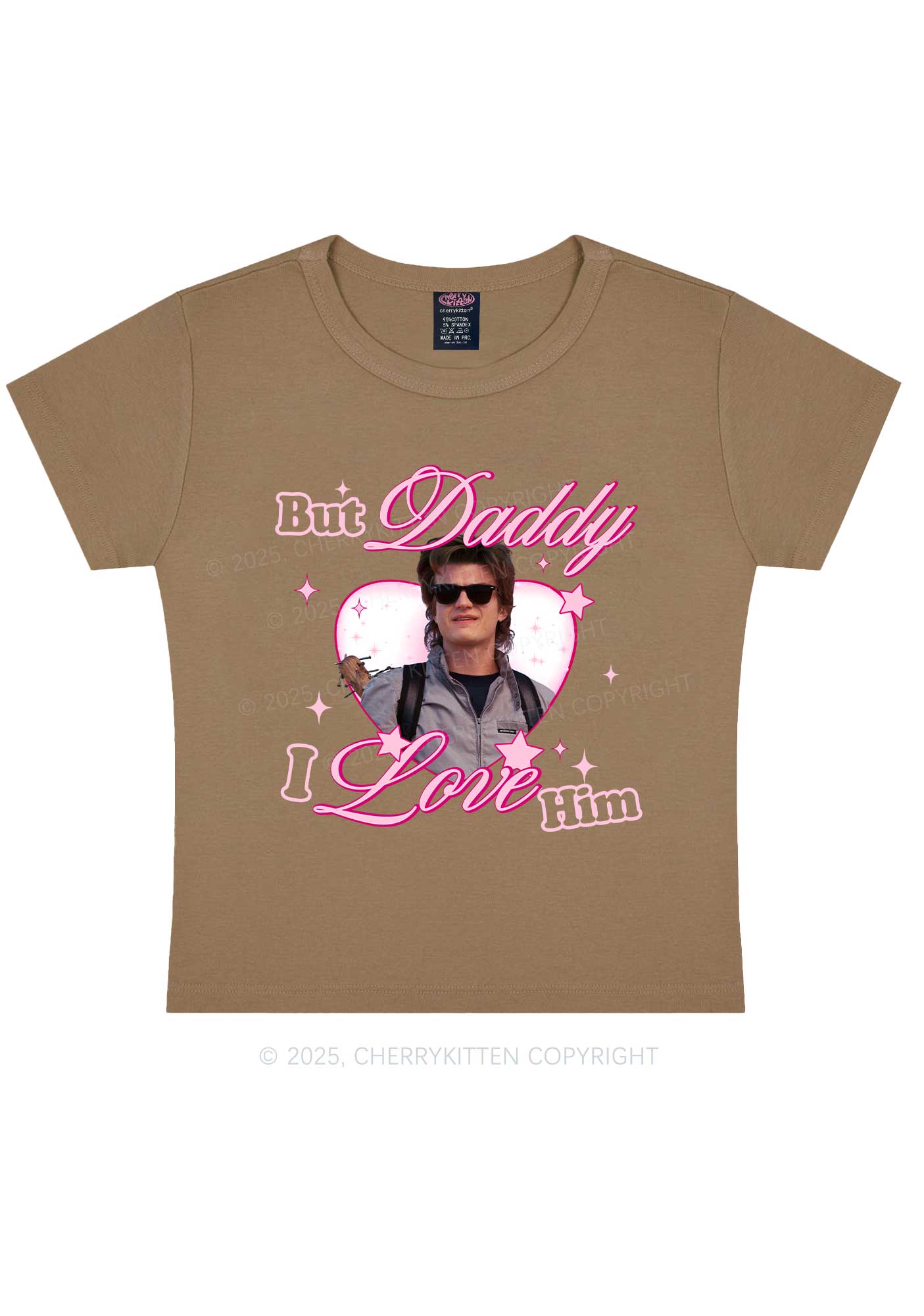 Daddy I Love Him Y2K Baby Tee Cherrykitten - Image 8