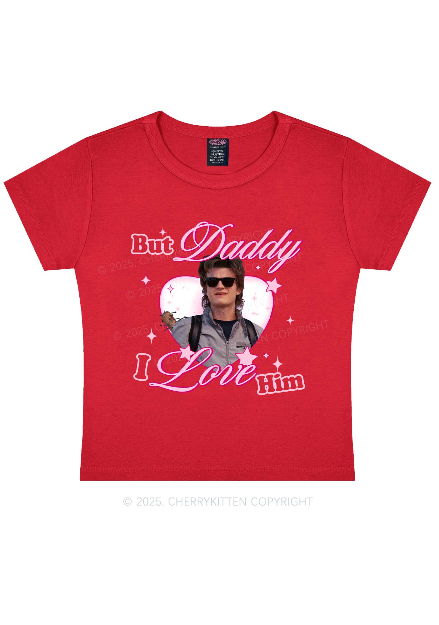 Daddy I Love Him Y2K Baby Tee Cherrykitten - Image 9