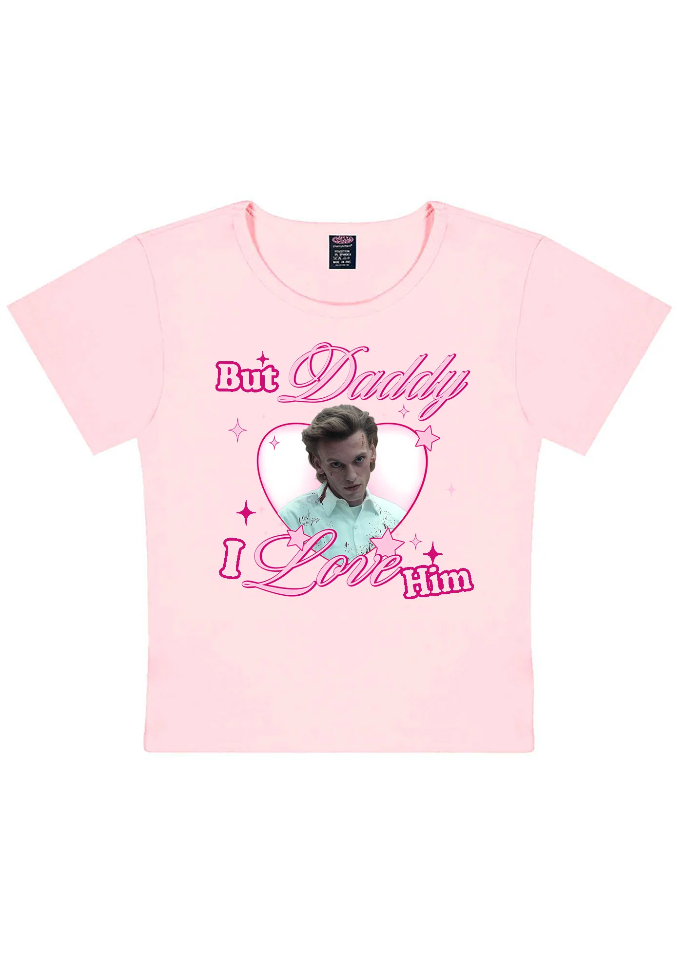 Daddy I Love Number One Y2K Baby Tee Cherrykitten - Image 10